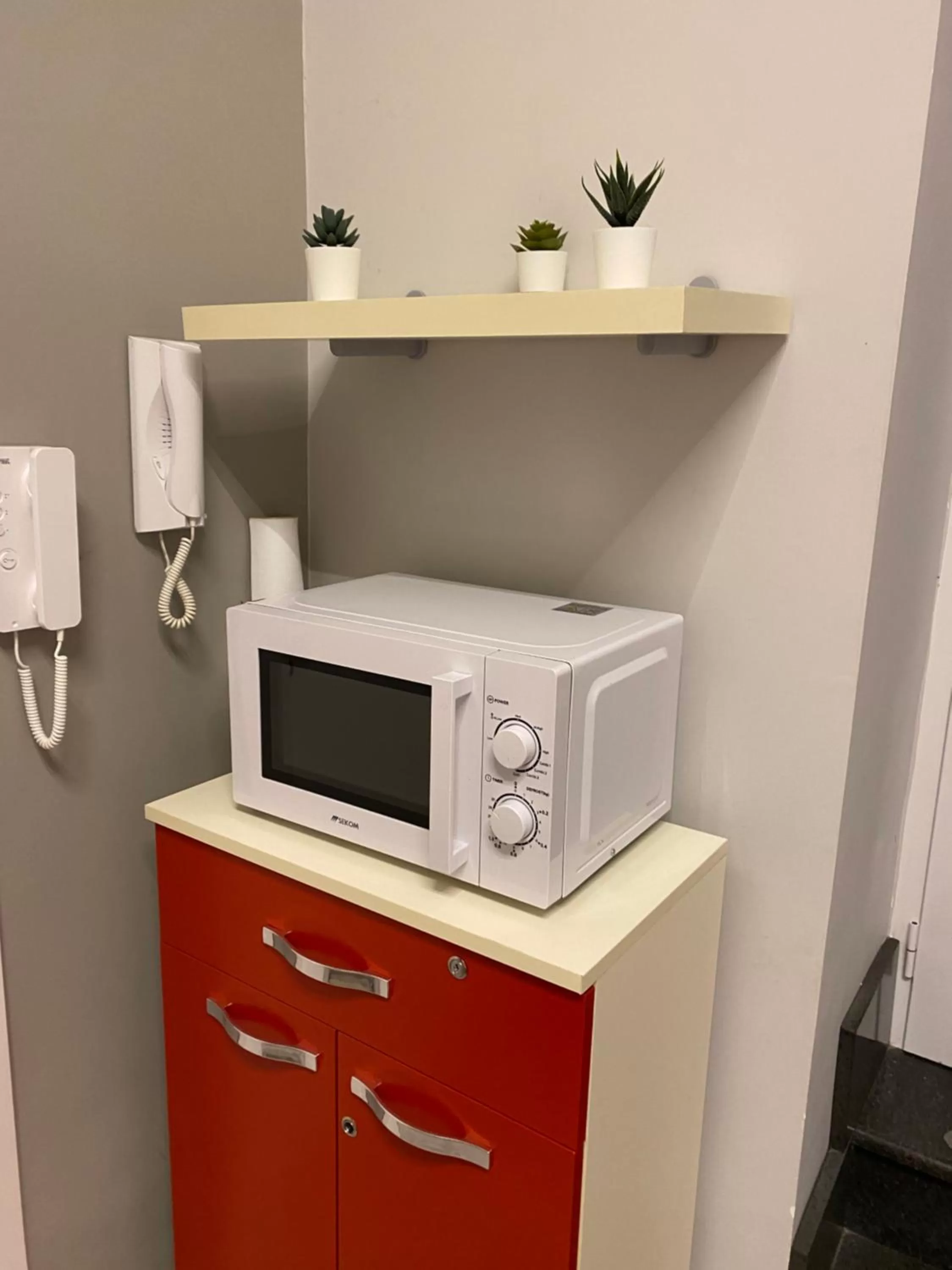 Communal kitchen in B&B Villa Filù