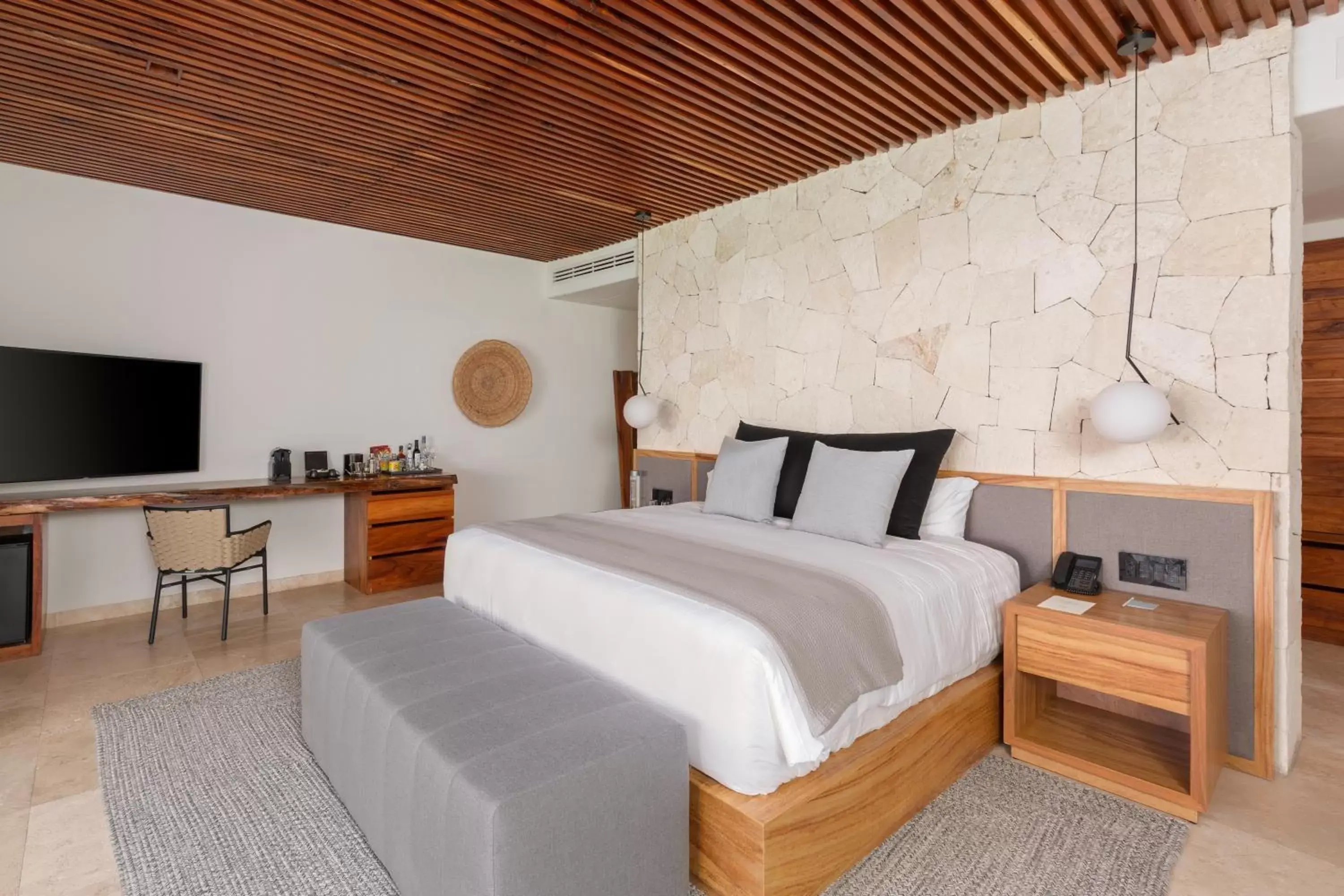 Bed in Tago Tulum by G Hotels