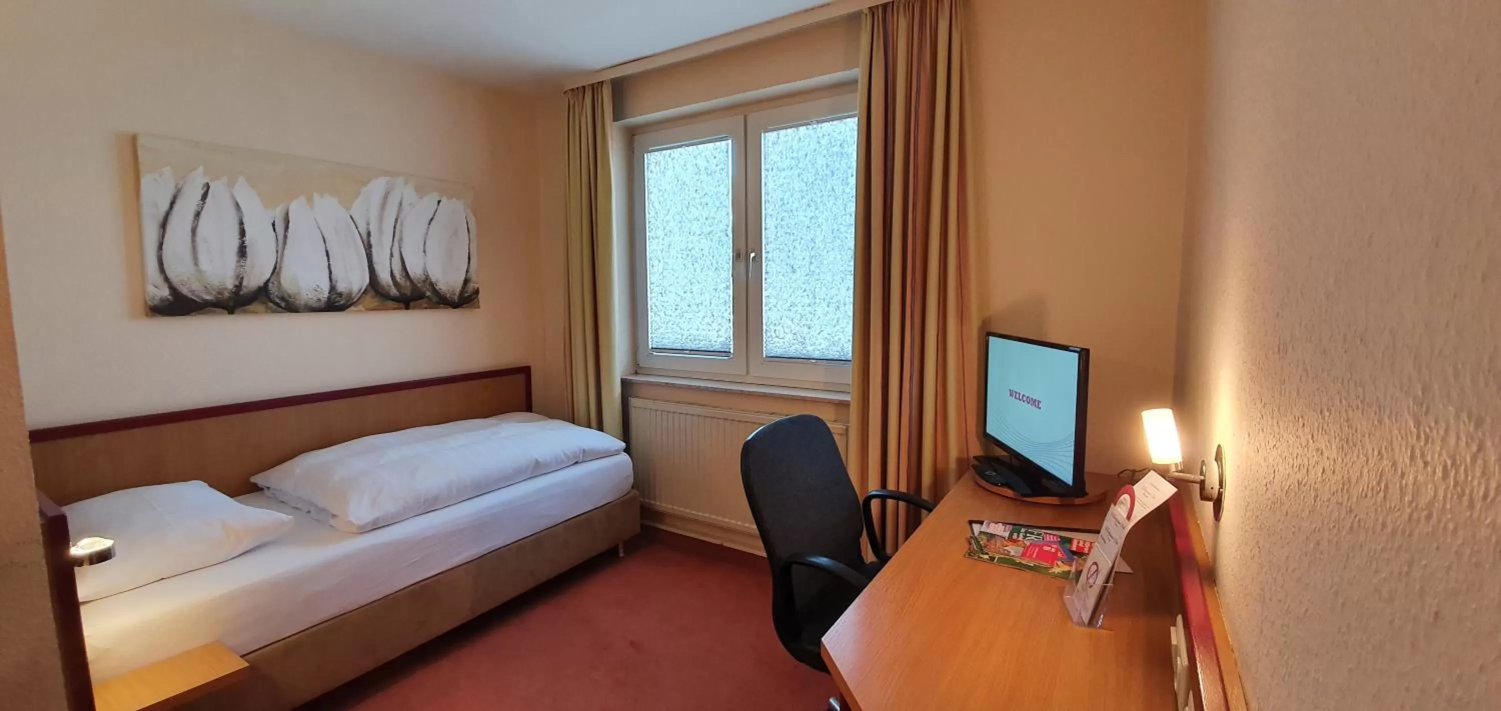 Bed in Hotel am Hillegosser Hof