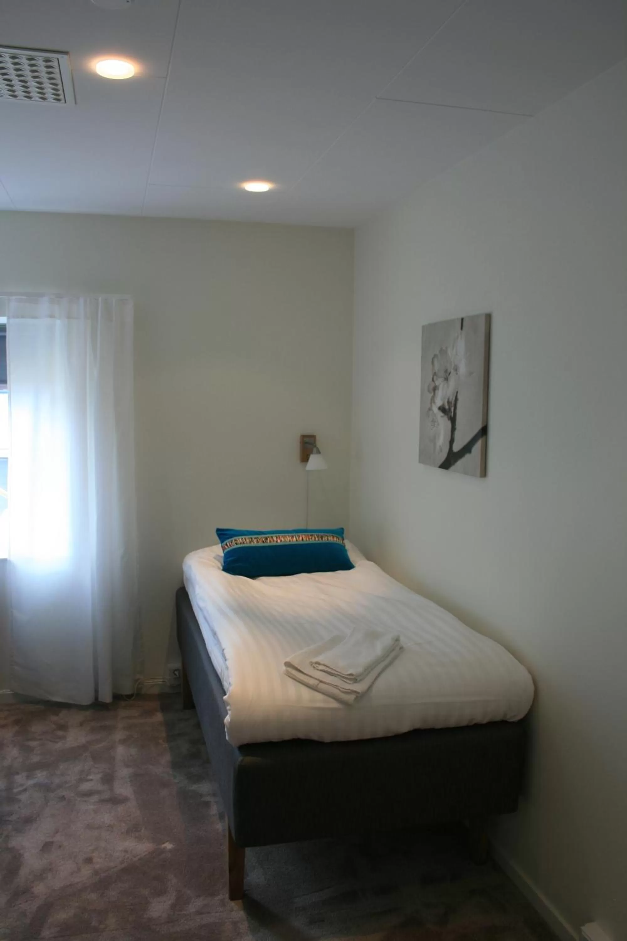 Bed in Flygplatshotellet