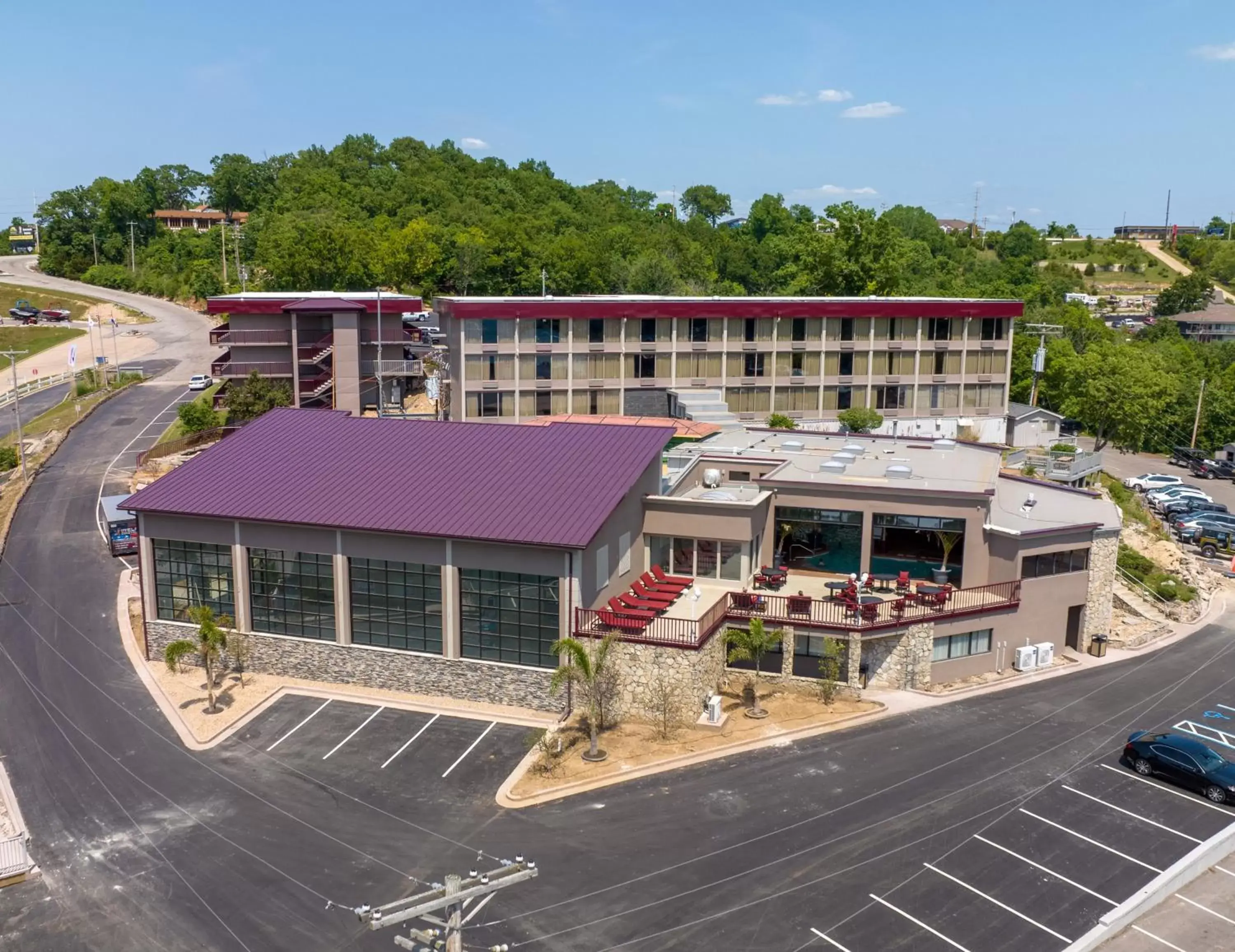 Property building, Bird's-eye View in The Resort at Lake of the Ozarks