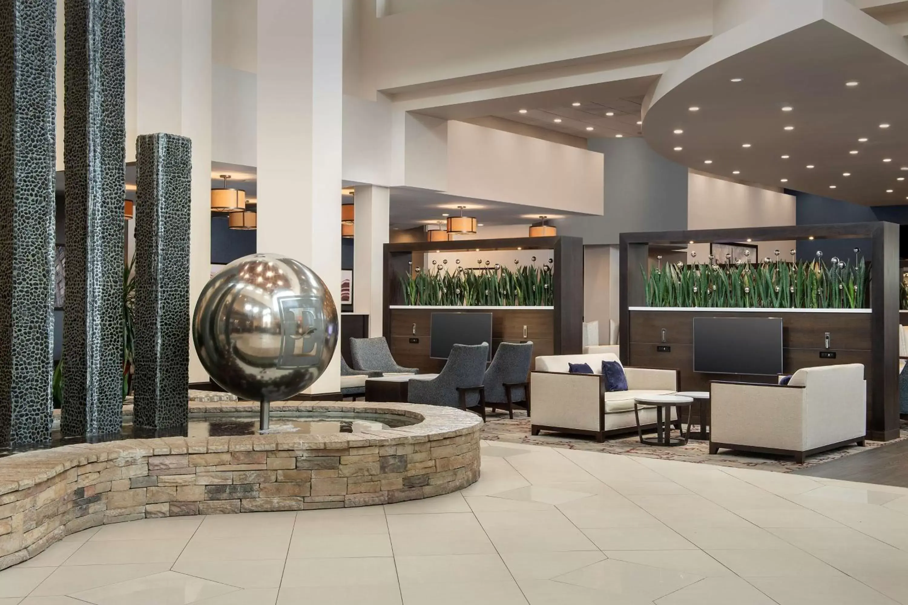 Lobby or reception in Embassy Suites by Hilton Birmingham Hoover Lobby or reception in Embassy Suites by Hilton Birmingham Hoover