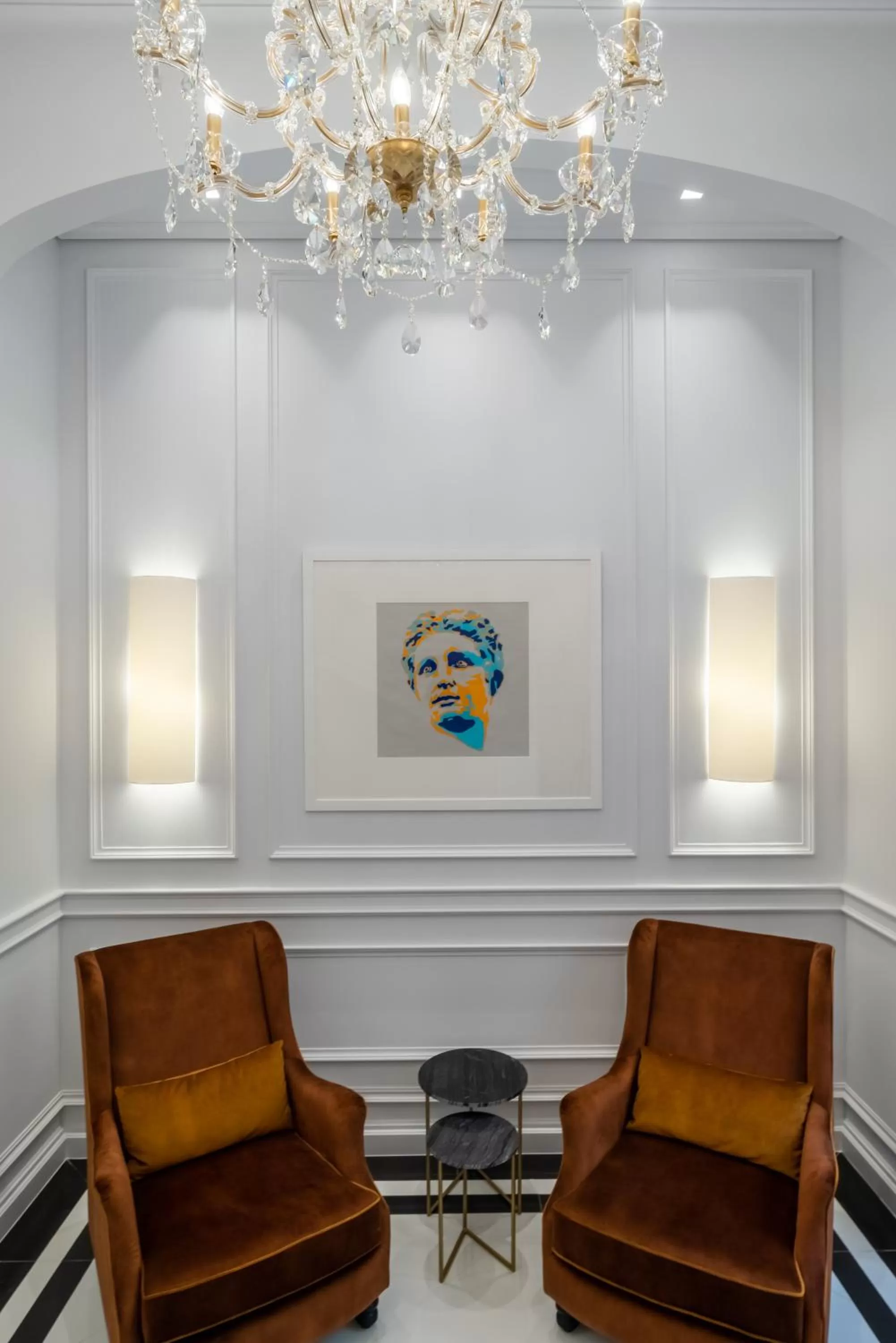 Lobby or reception in Praxitelous Luxury Suites