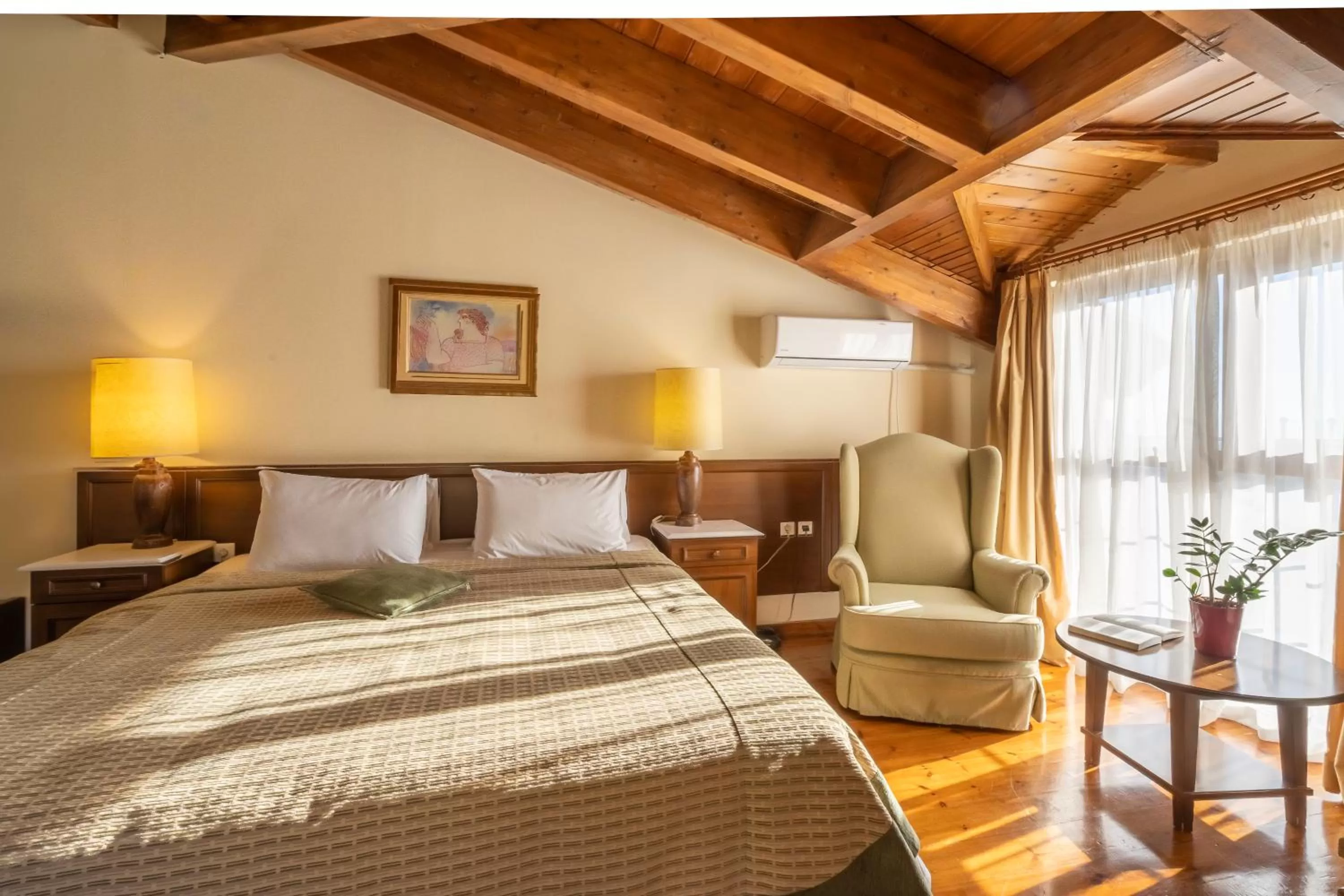 Bed in Anemolia Mountain Resort