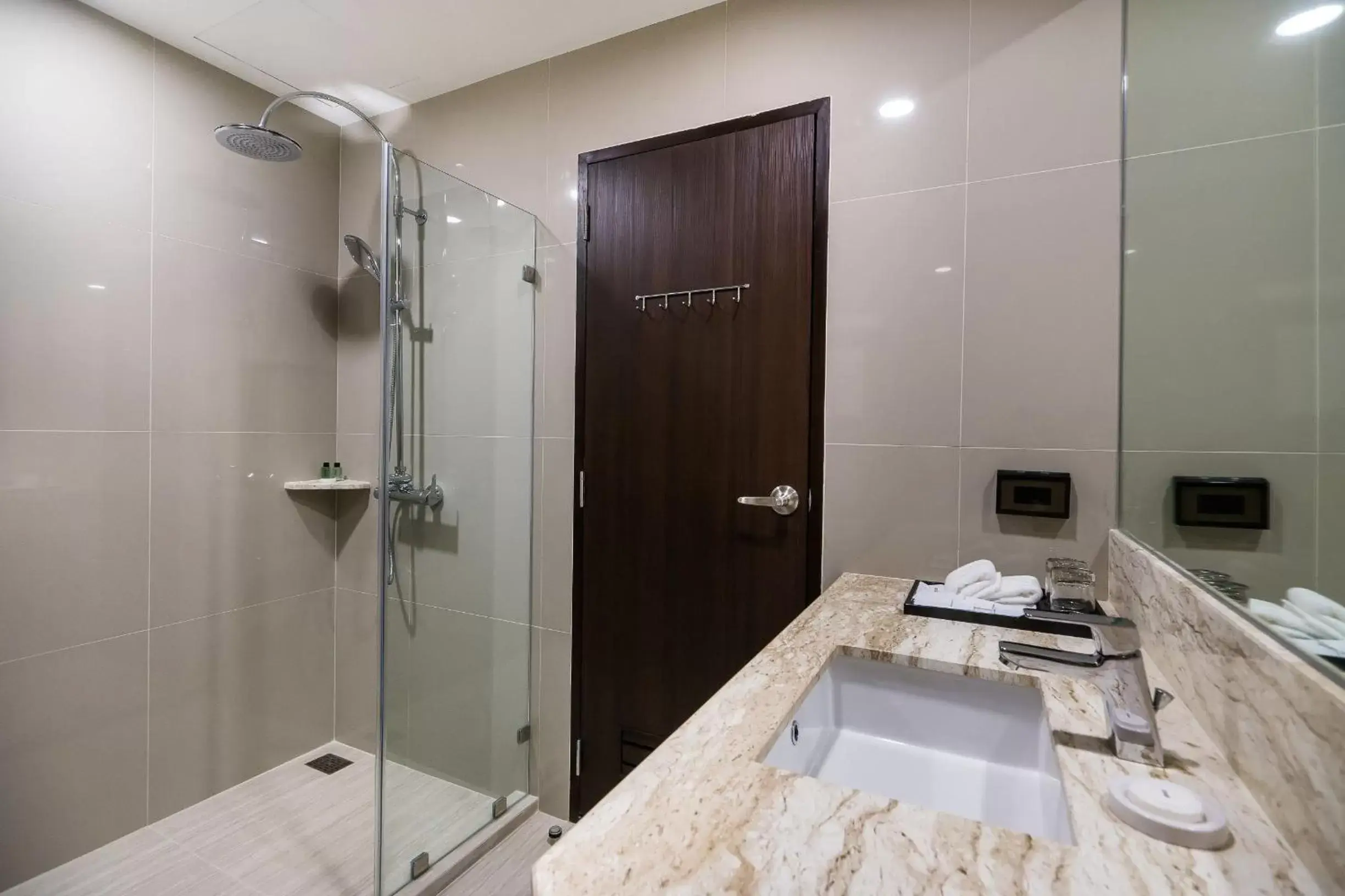 Bathroom in SureStay Plus Hotel by Best Western Sukhumvit 2