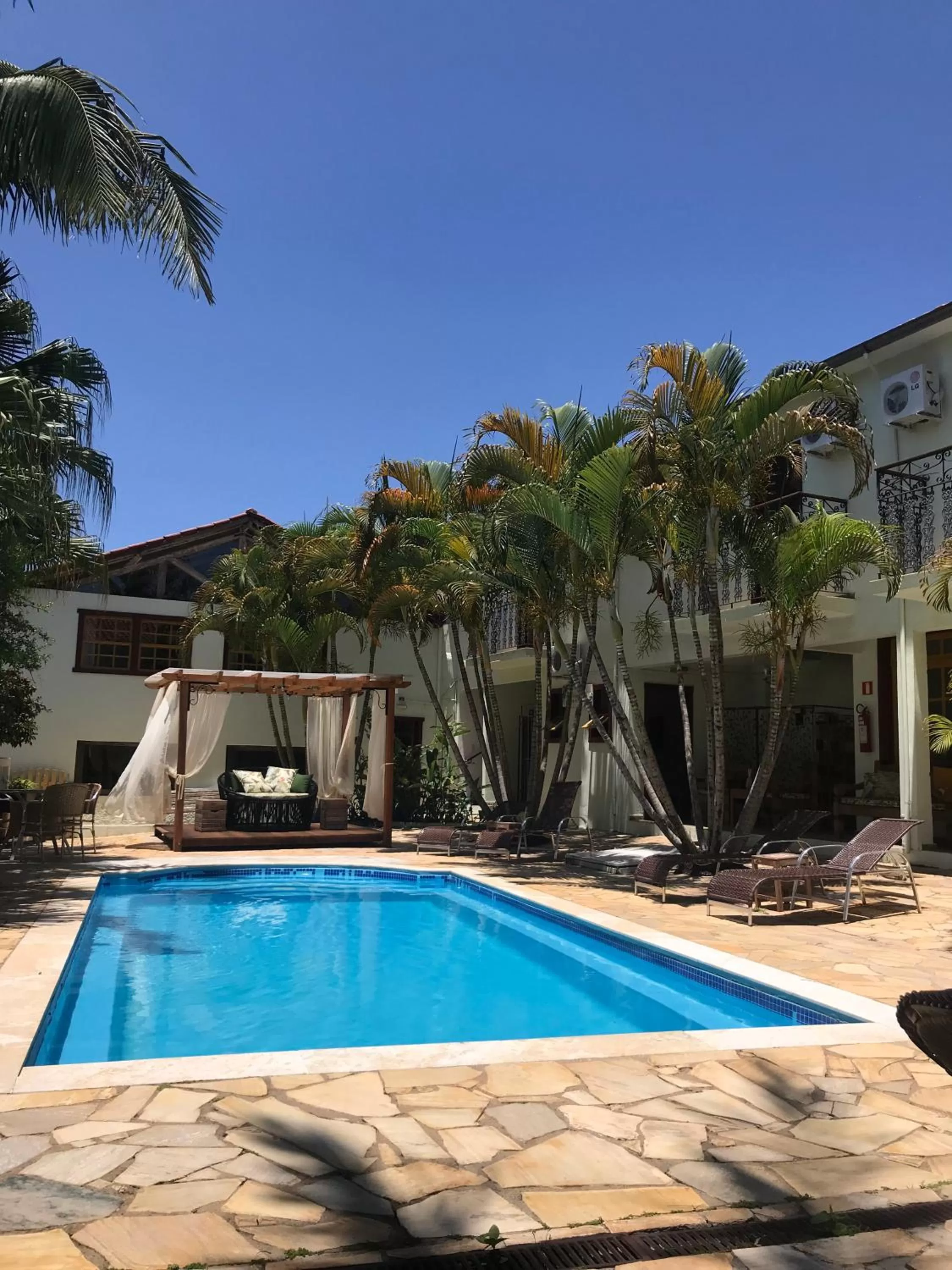 Garden in Pousada Neuza Barbosa