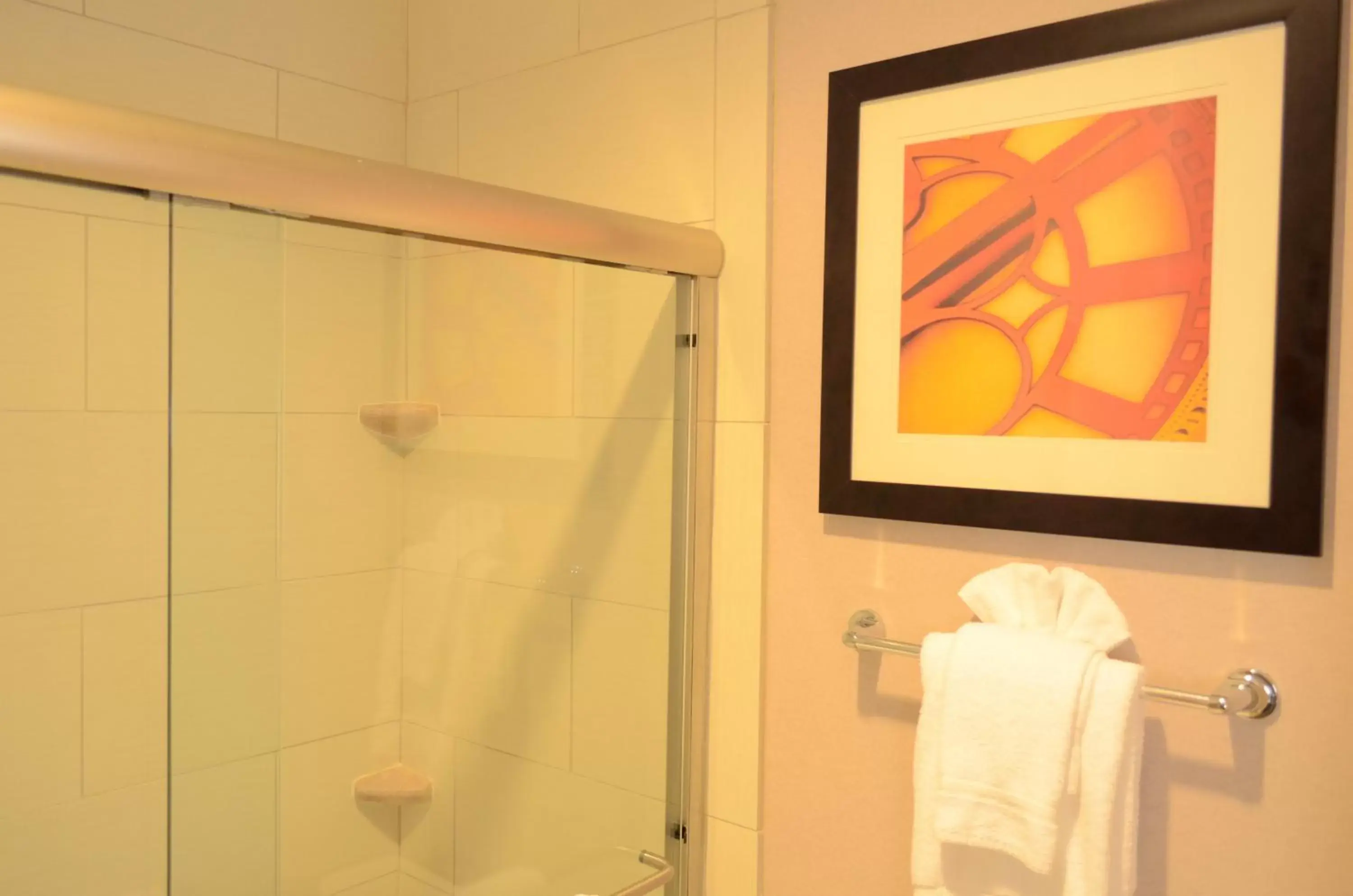Shower, Bathroom in Holiday Inn Houston West - Westway Park, an IHG Hotel
