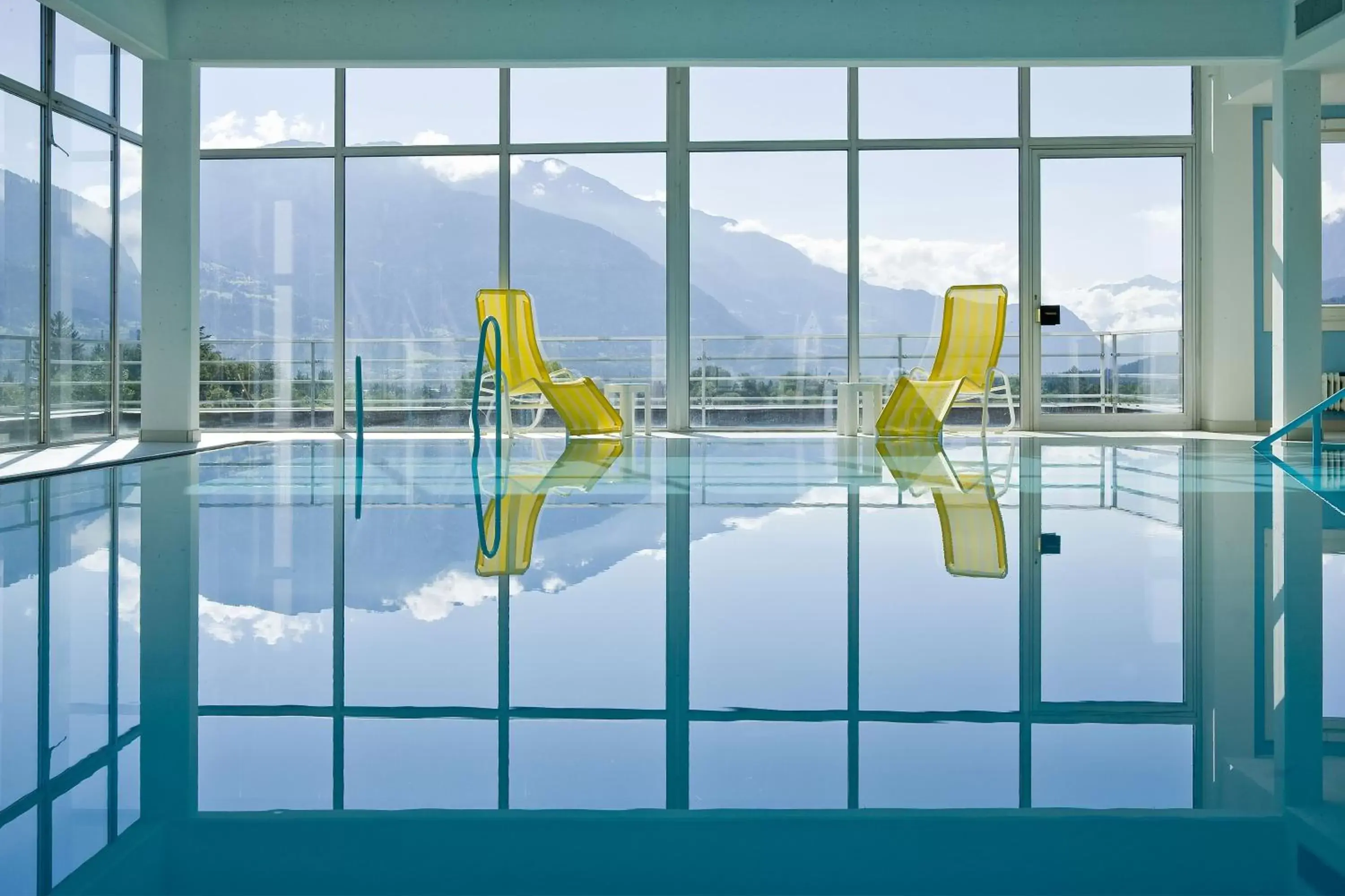 Pool view, Swimming Pool in Vergeiner's Hotel Traube