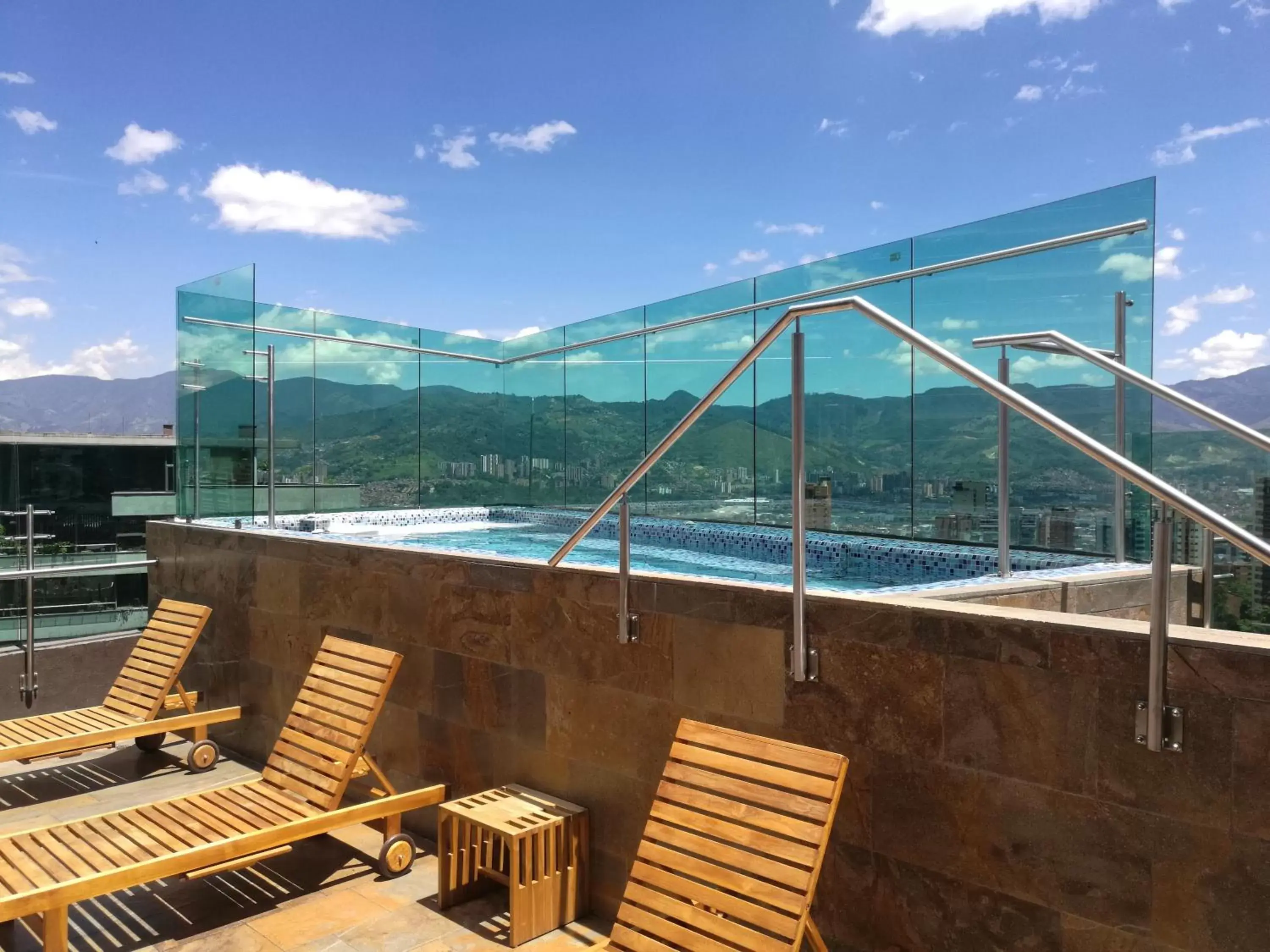 Hot Tub in Café Hotel Medellín