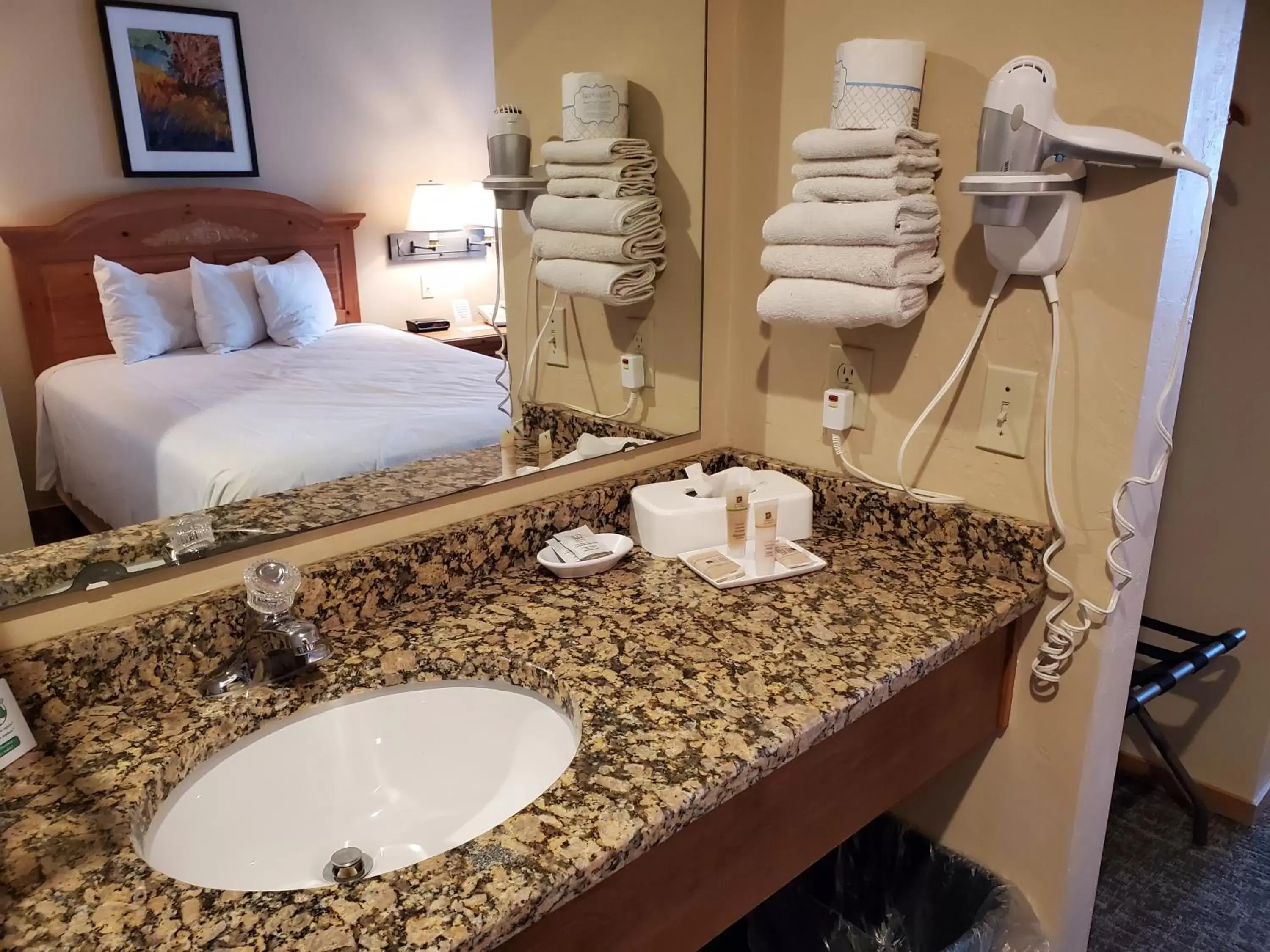 Photo of the whole room, Bathroom in Homestead Suites - Fish Creek
