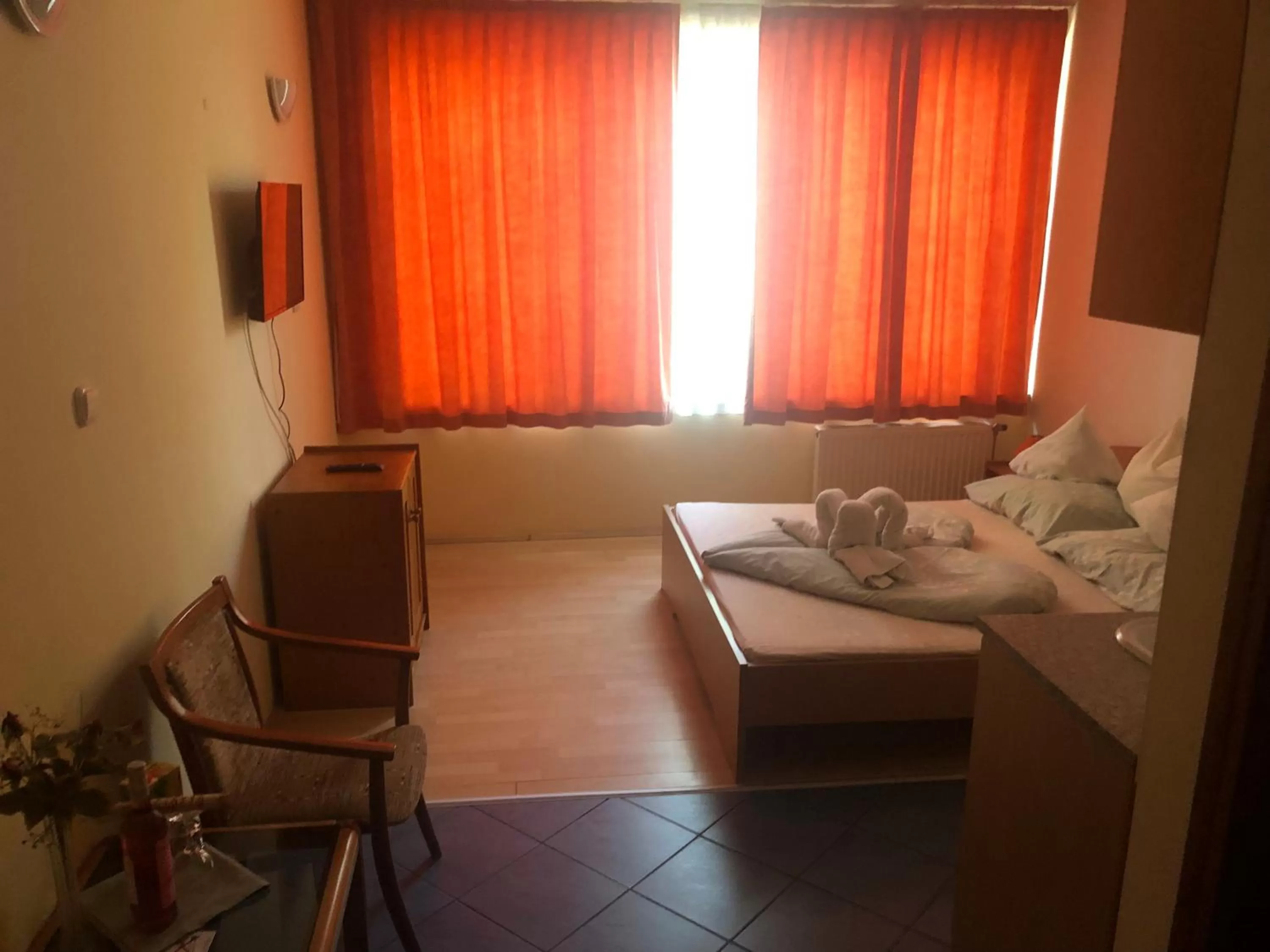 Bedroom in City Hotel Siófok