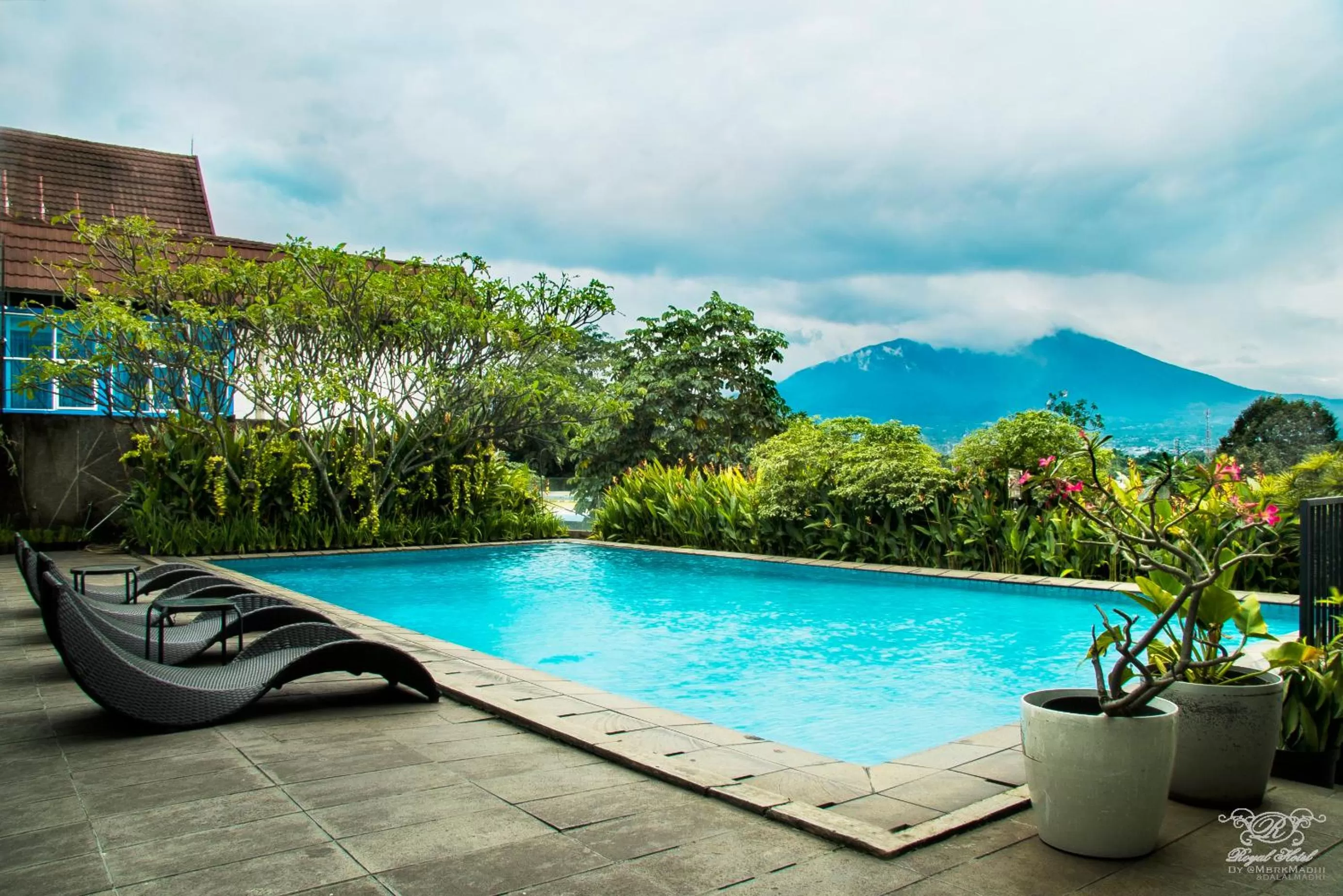 Mountain view in Royal Hotel Bogor