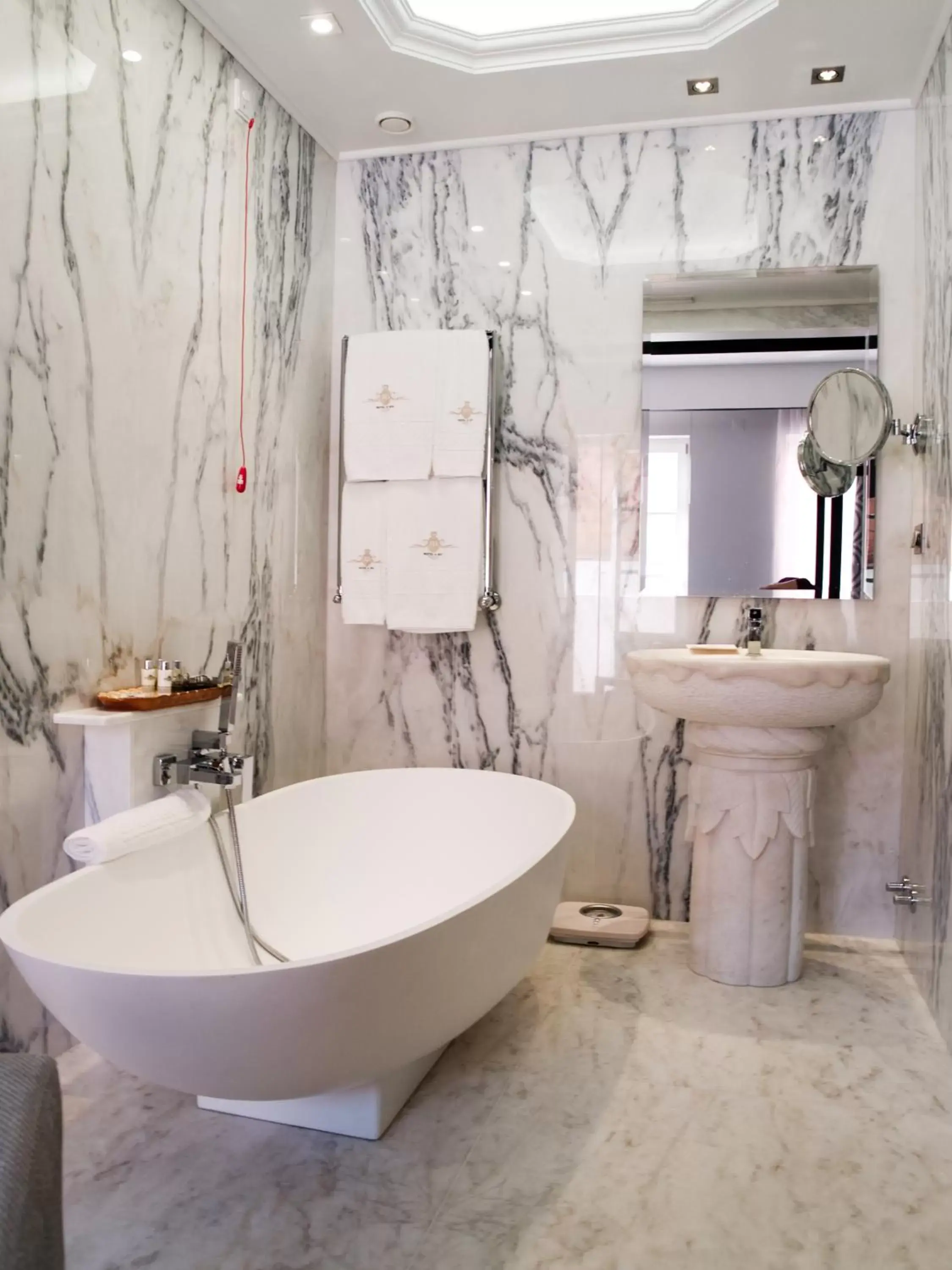Bathroom in Alentejo Marmòris Hotel & Spa, a Small Luxury Hotel of the World