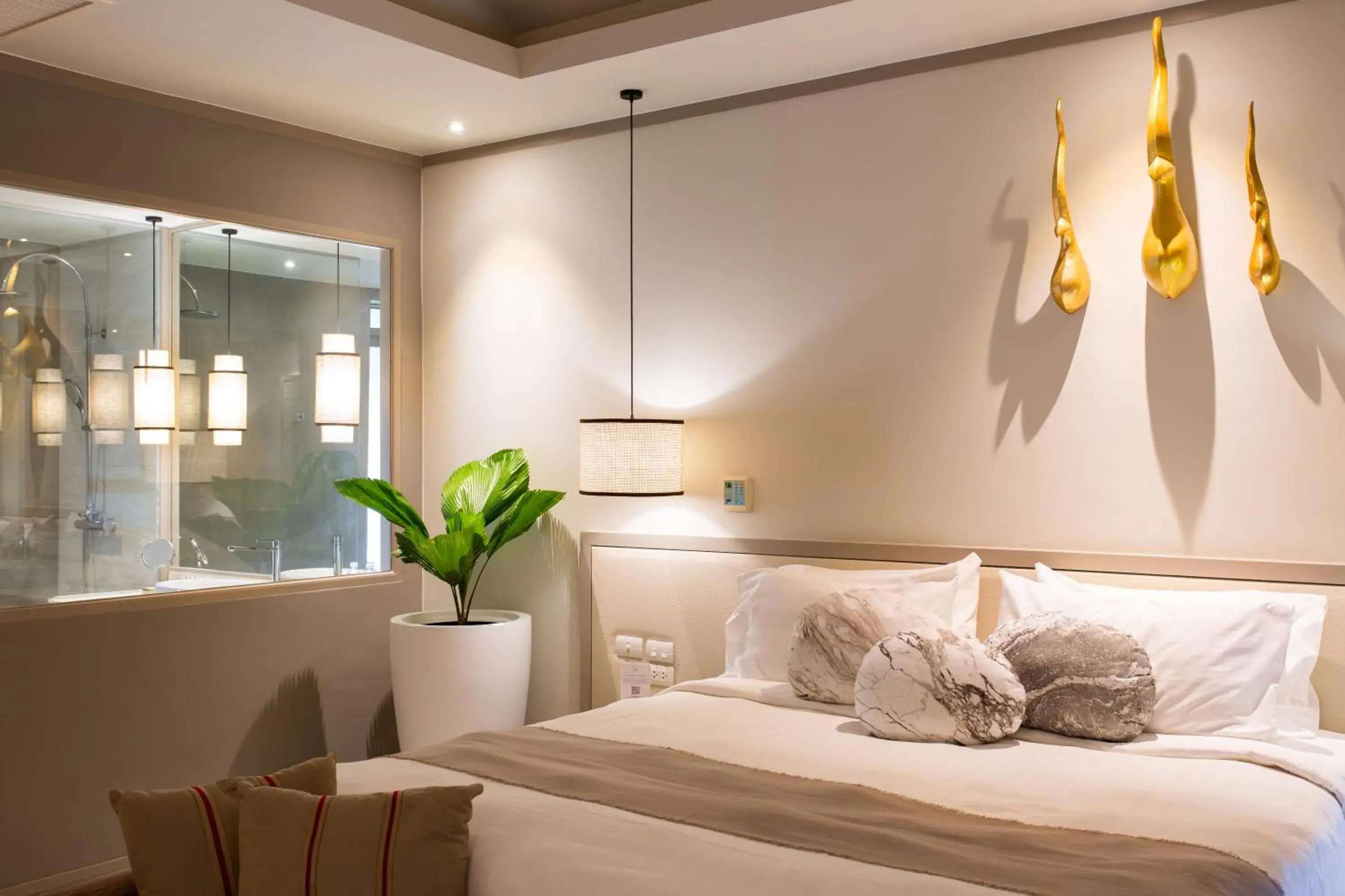 Bedroom, Bed in Rocky's Boutique Resort - Veranda Collection Samui - SHA Extra Plus