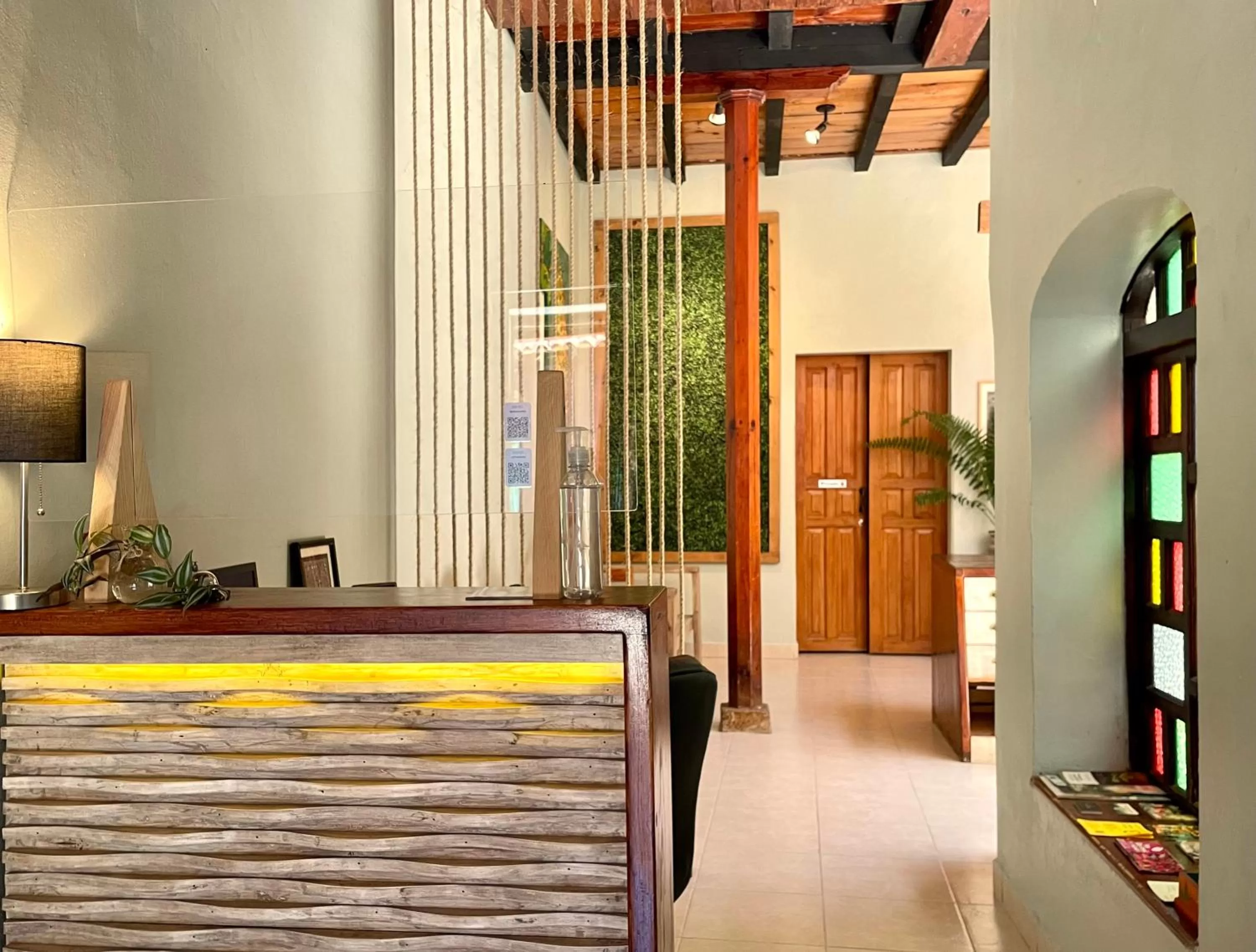 Lobby or reception in Casa Azabache