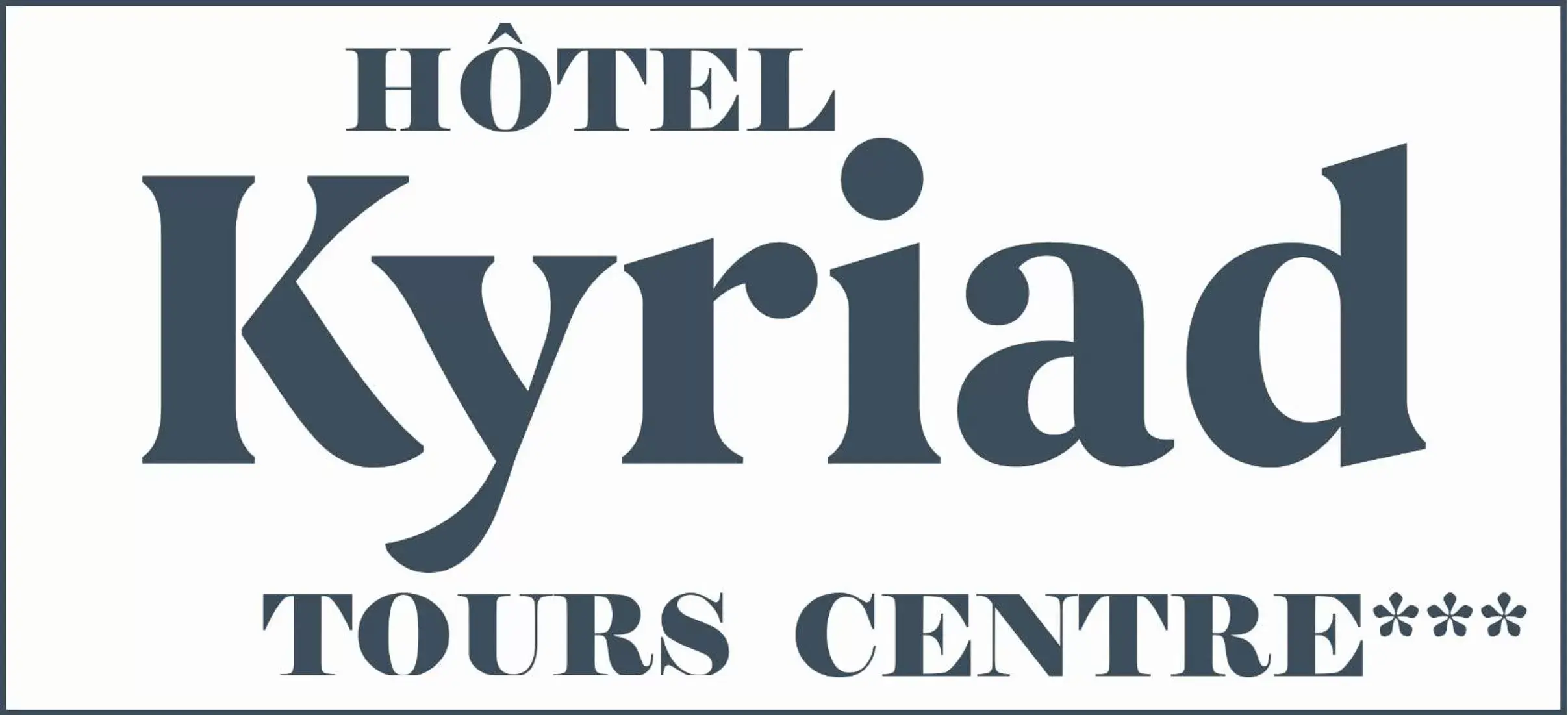 Property logo or sign in Kyriad Hotel Tours Centre