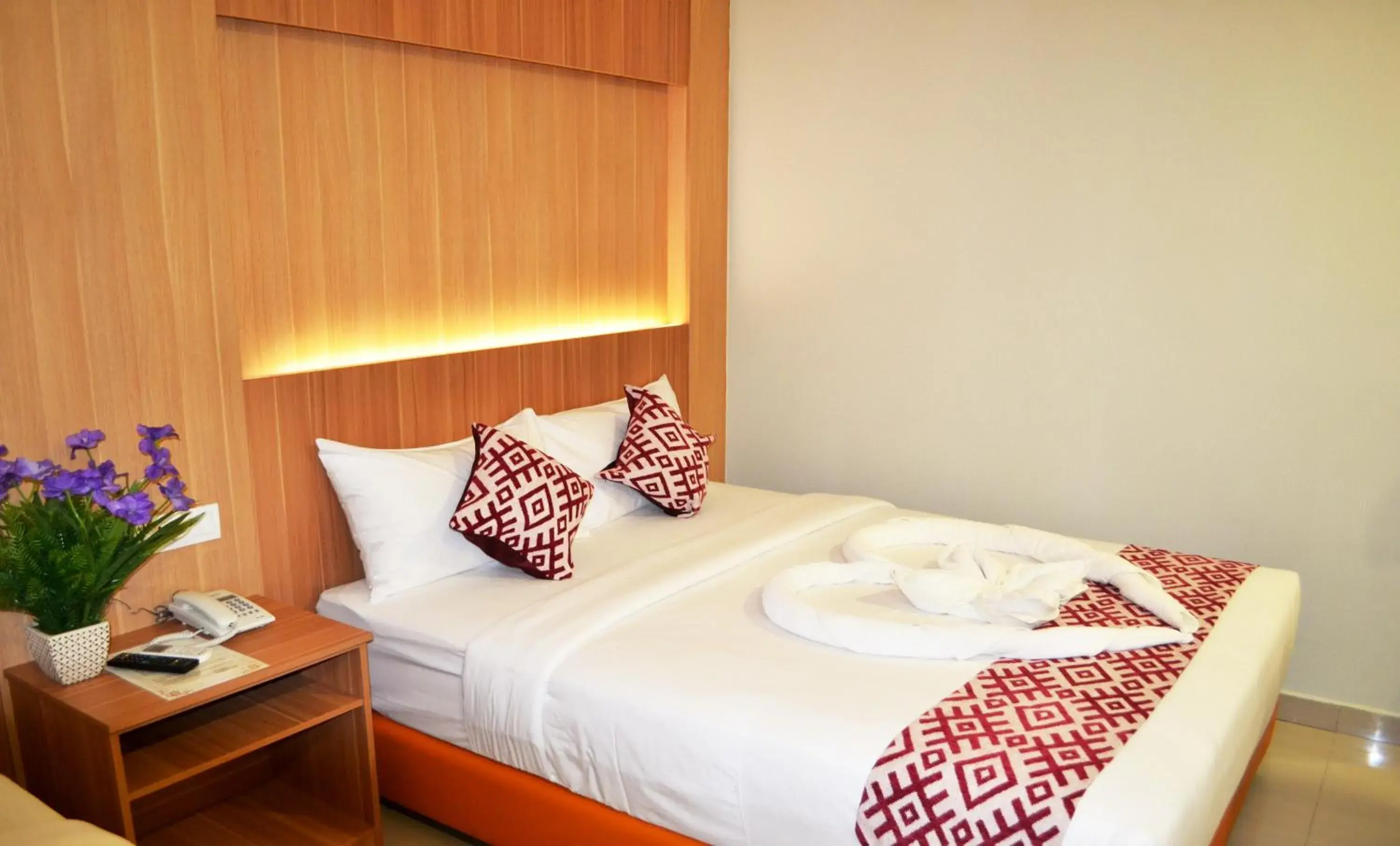 Bed in Easy Hotel KL Sentral