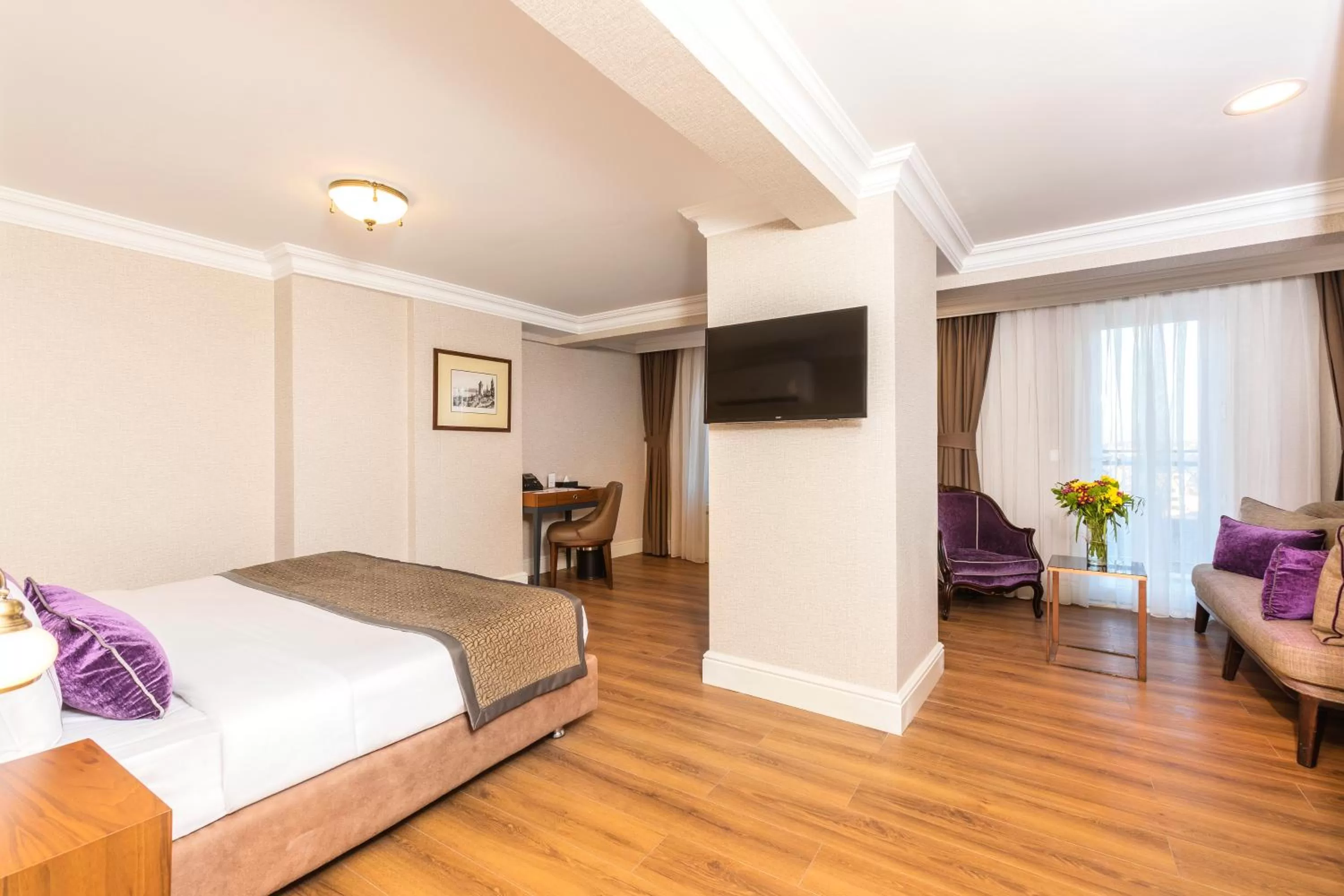 Photo of the whole room, Bed in Meroddi La Porta