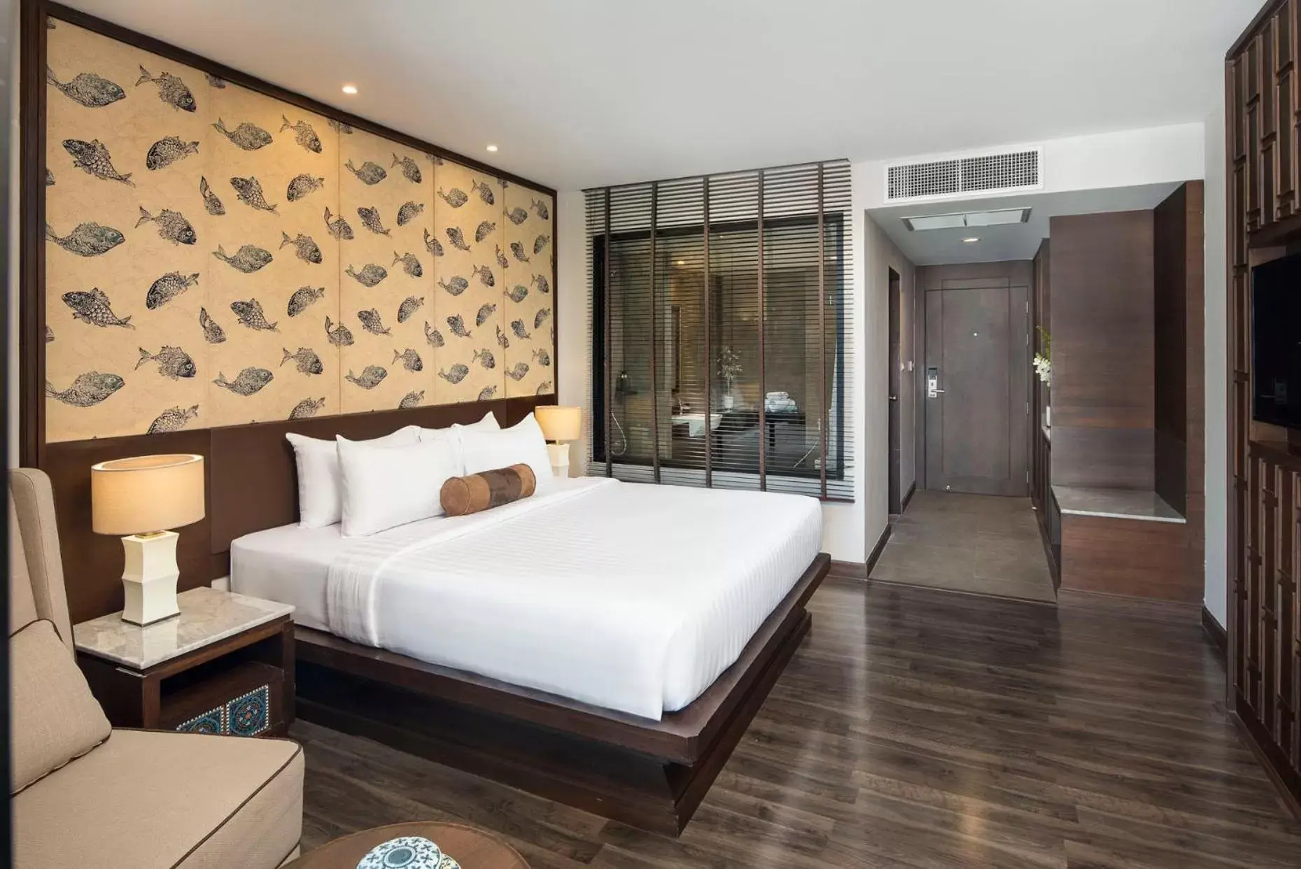 Photo of the whole room, Bed in Casa Nithra Bangkok