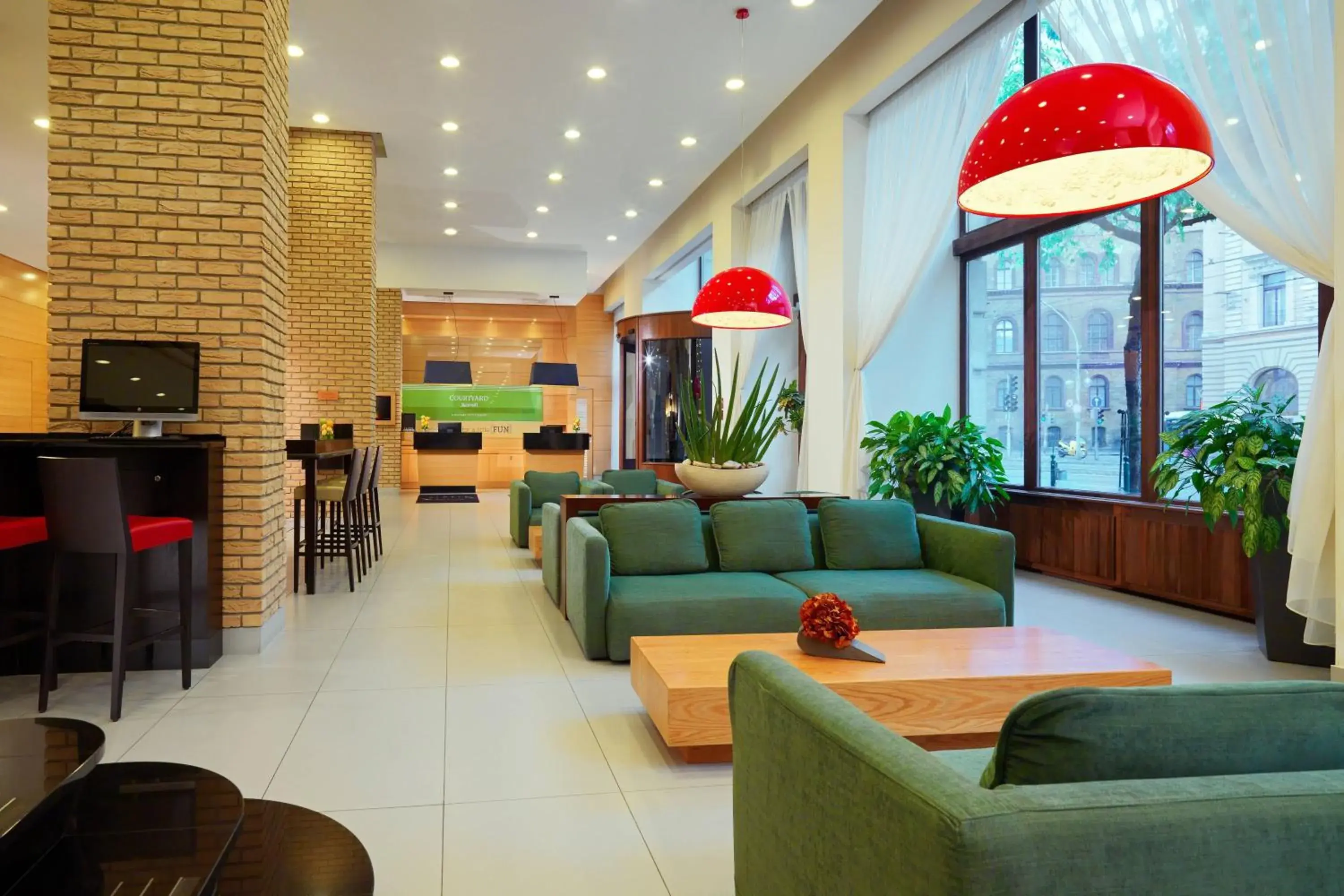 Lobby or reception, Lobby/Reception in Courtyard by Marriott Budapest City Center