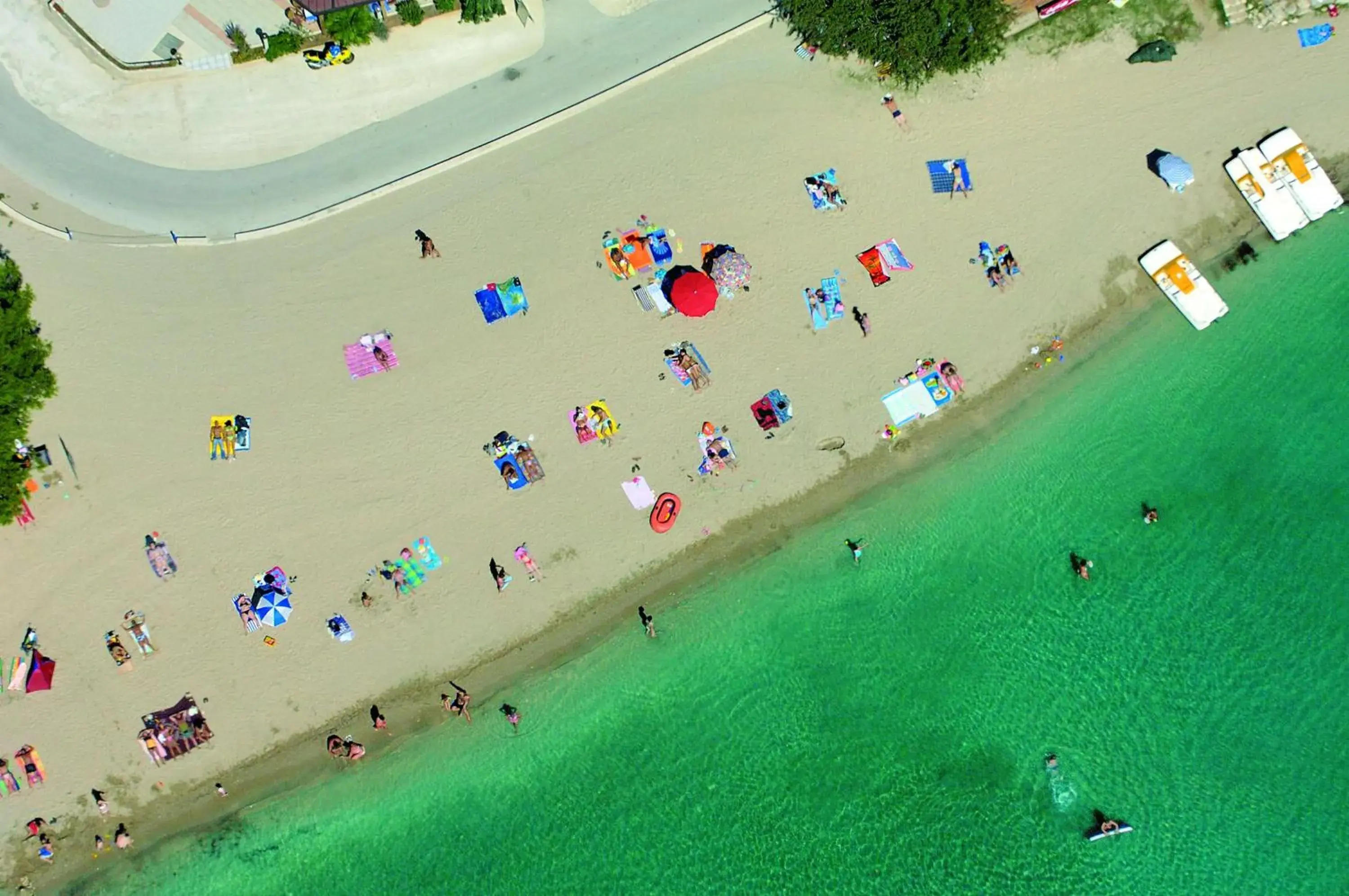 Beach, Bird's-eye View in Park Plaza Belvedere Medulin