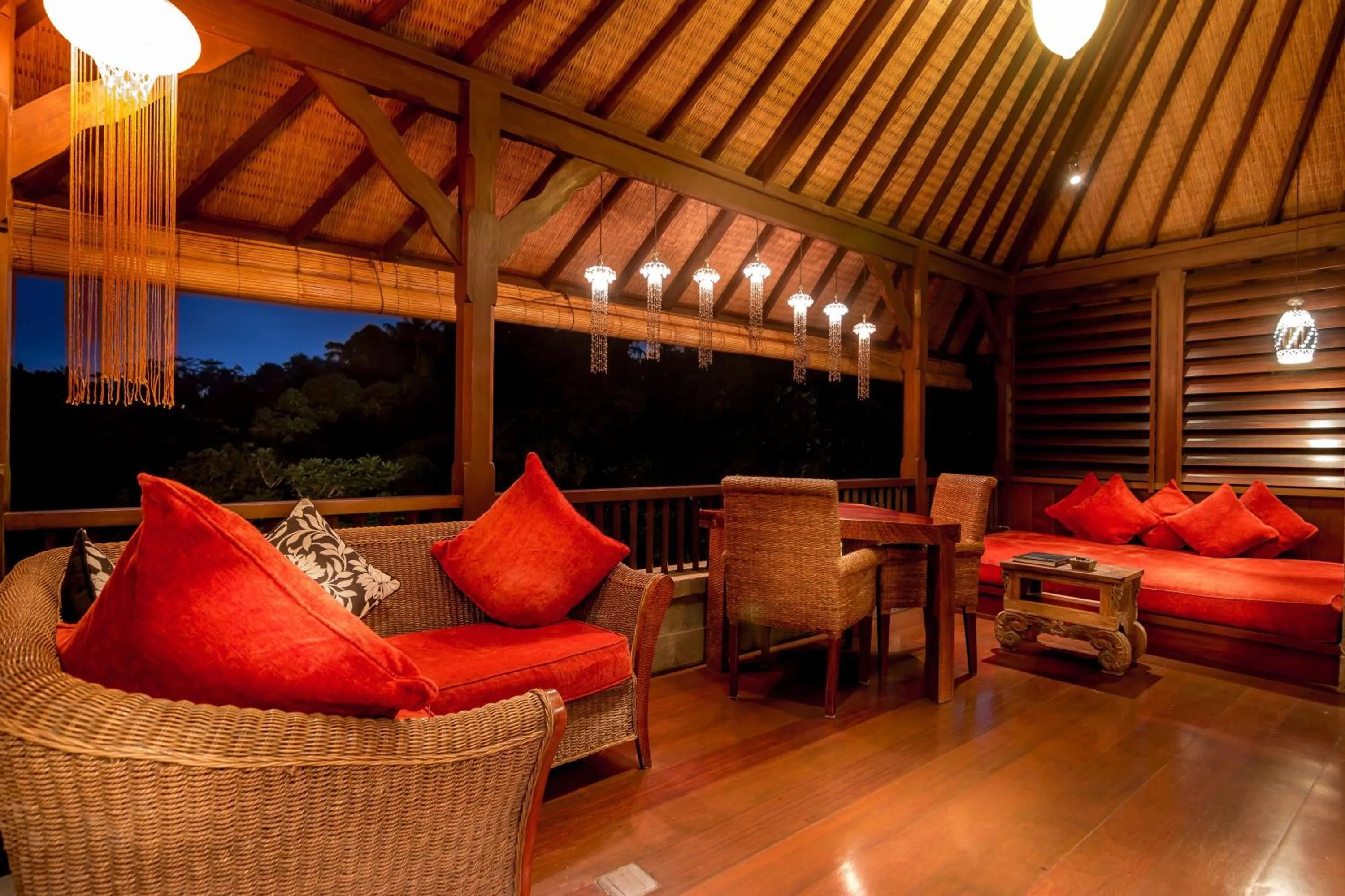 Living room in Bidadari Private Villas & Retreat