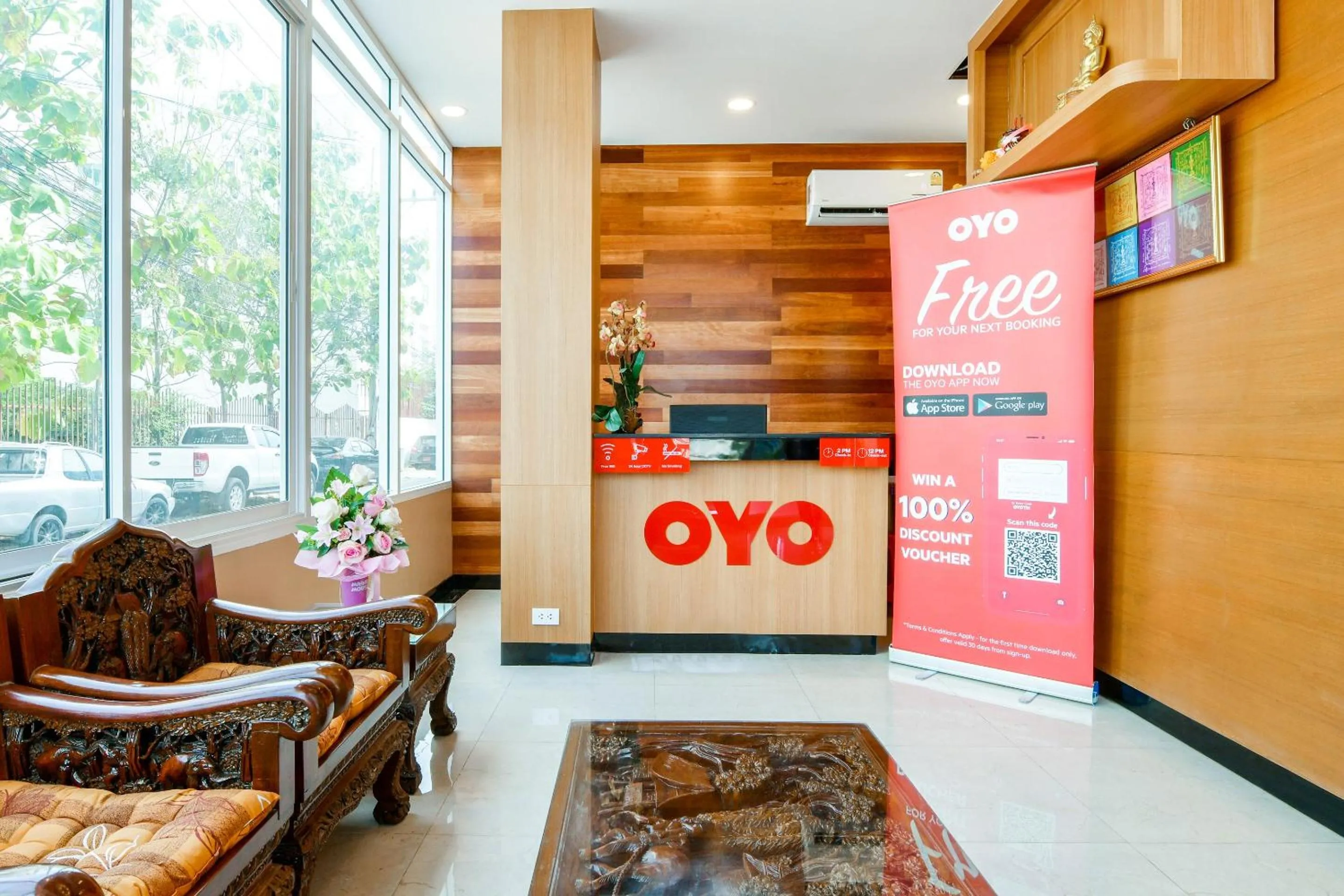Lobby or reception in OYO 458 Nakorn Siam Boutique