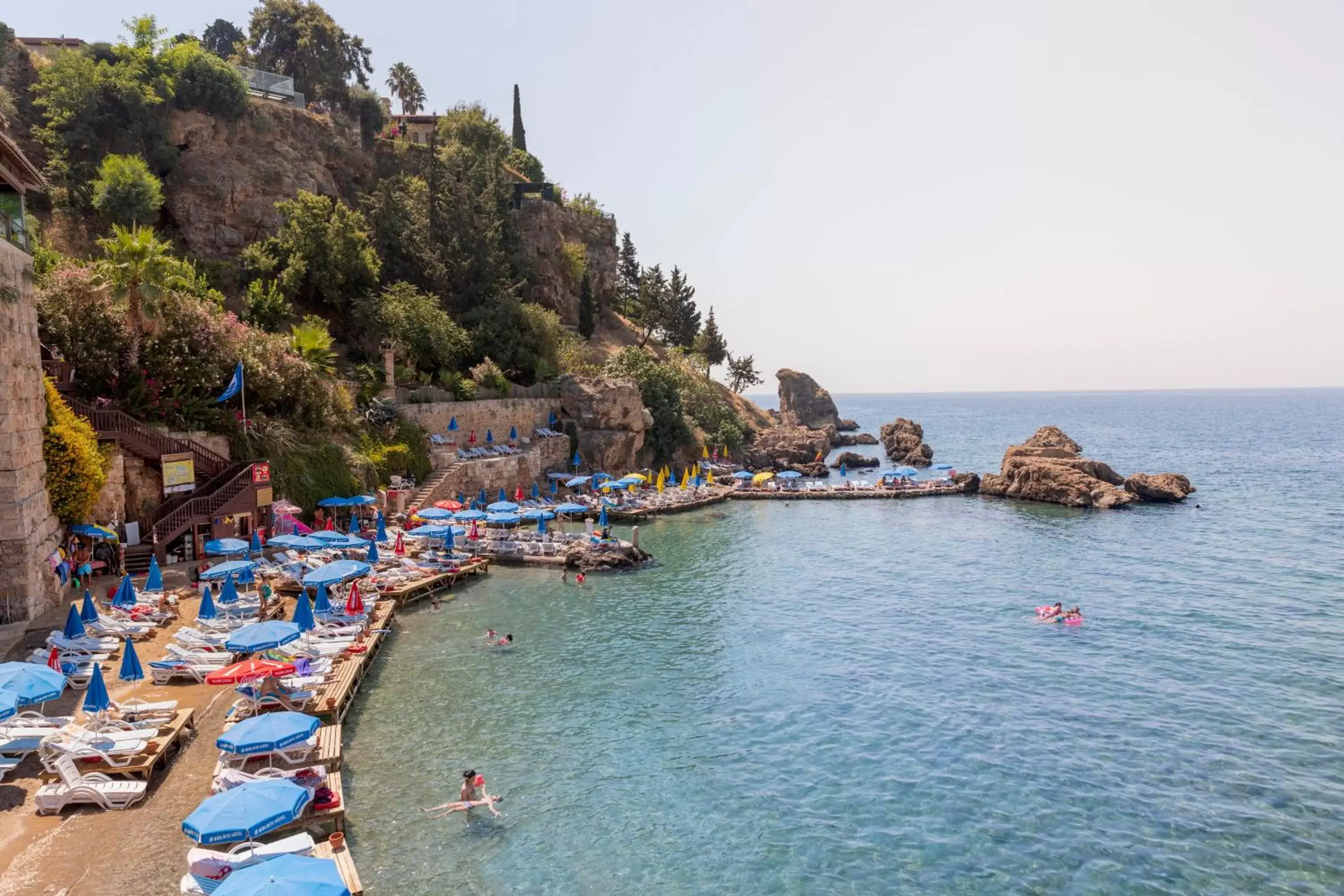 Beach in Adalya Port Hotel