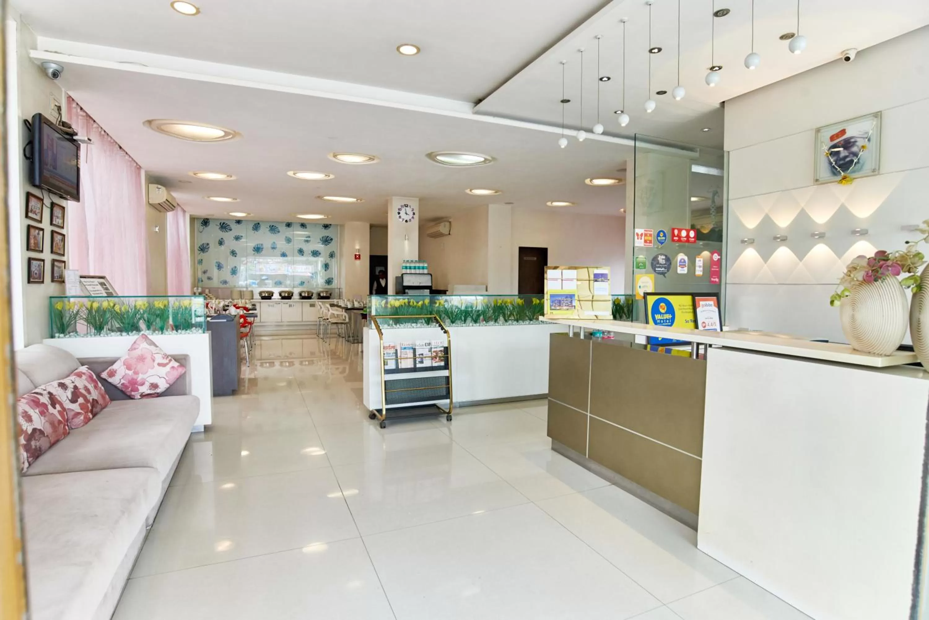 Lobby or reception in Hotel Sai Mahal