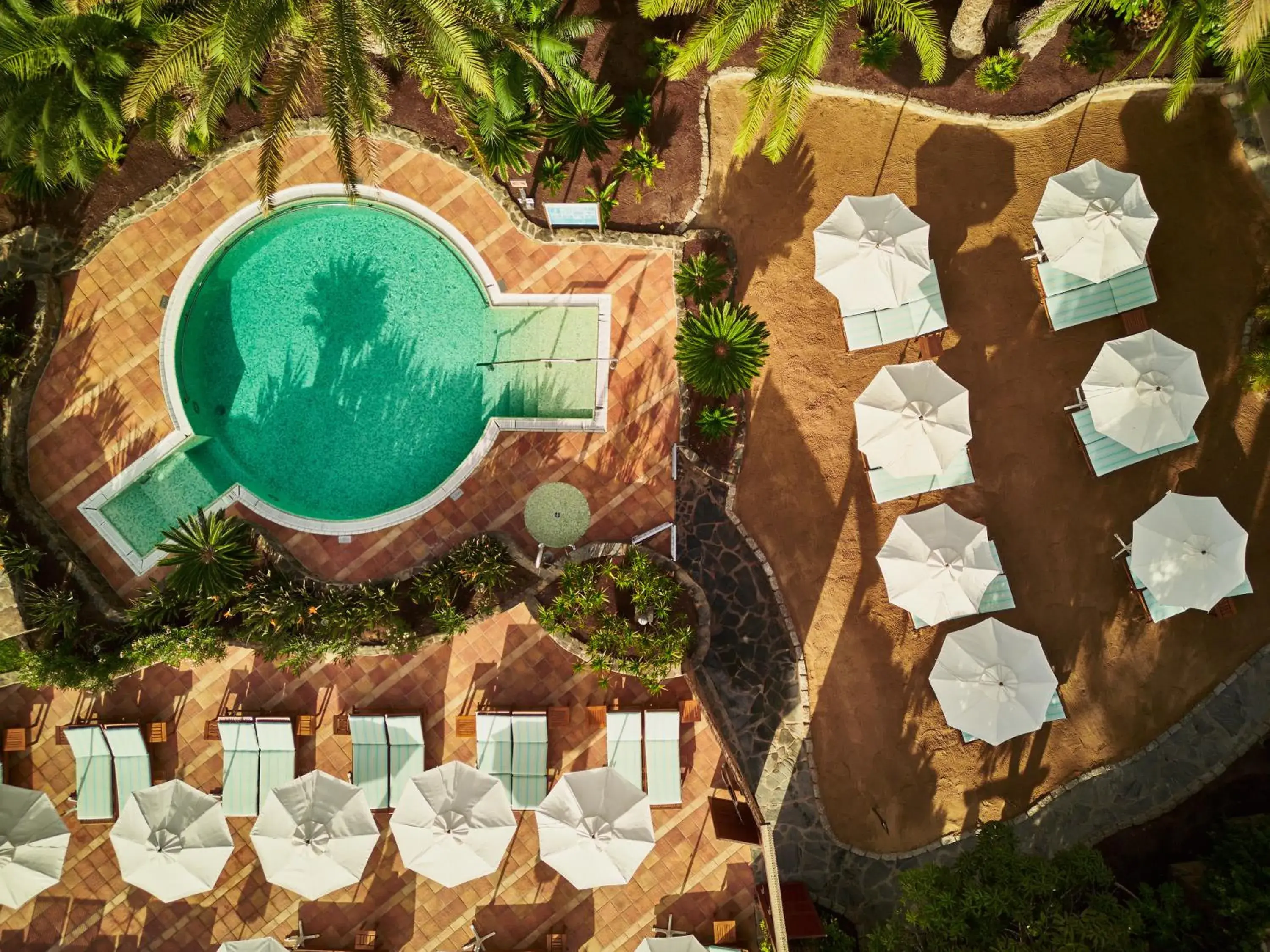 Bird's eye view in Seaside Palm Beach Bird's eye view in Seaside Palm Beach