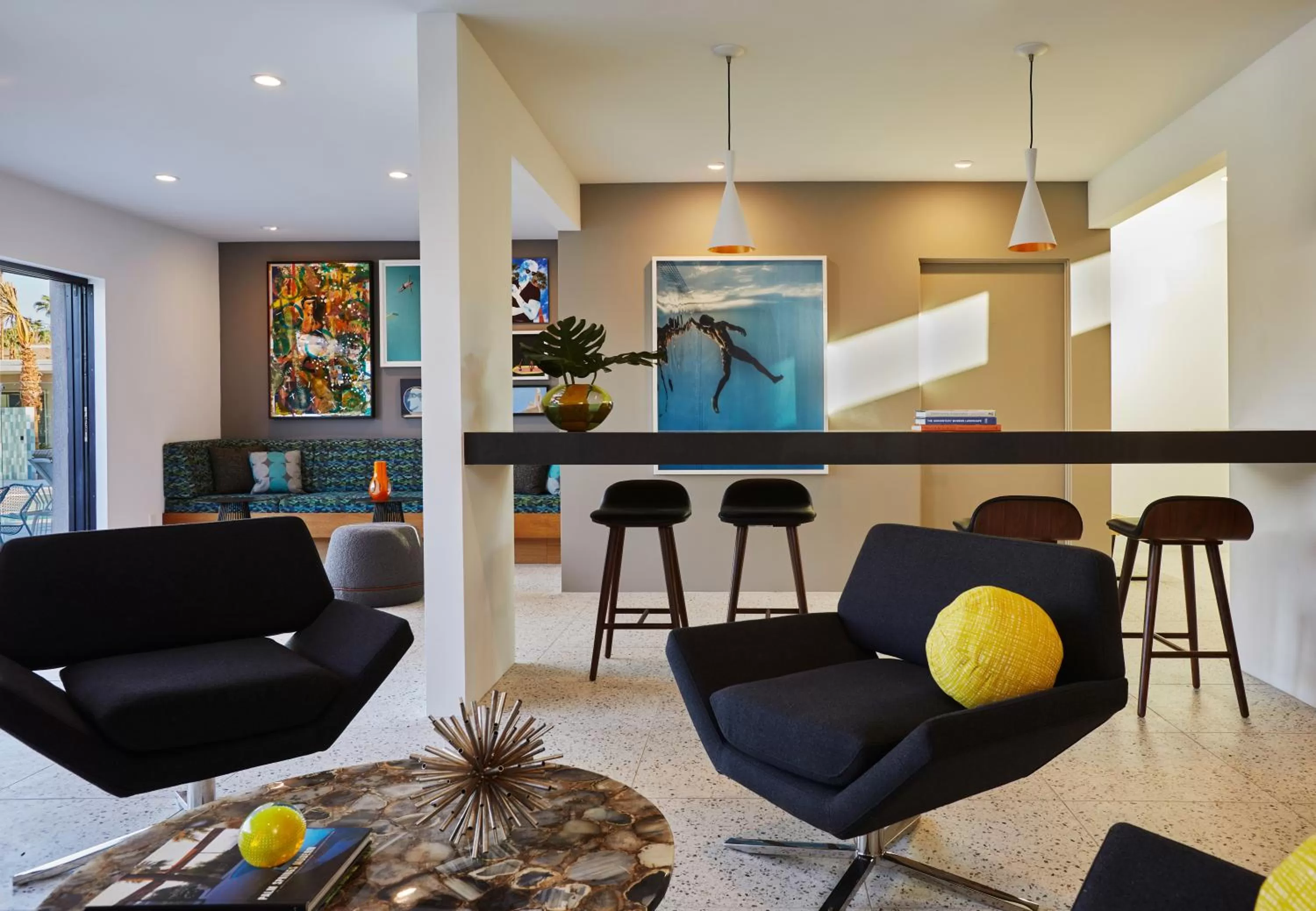 Lobby or reception in Twin Palms Resort - A Gay Men's Resort