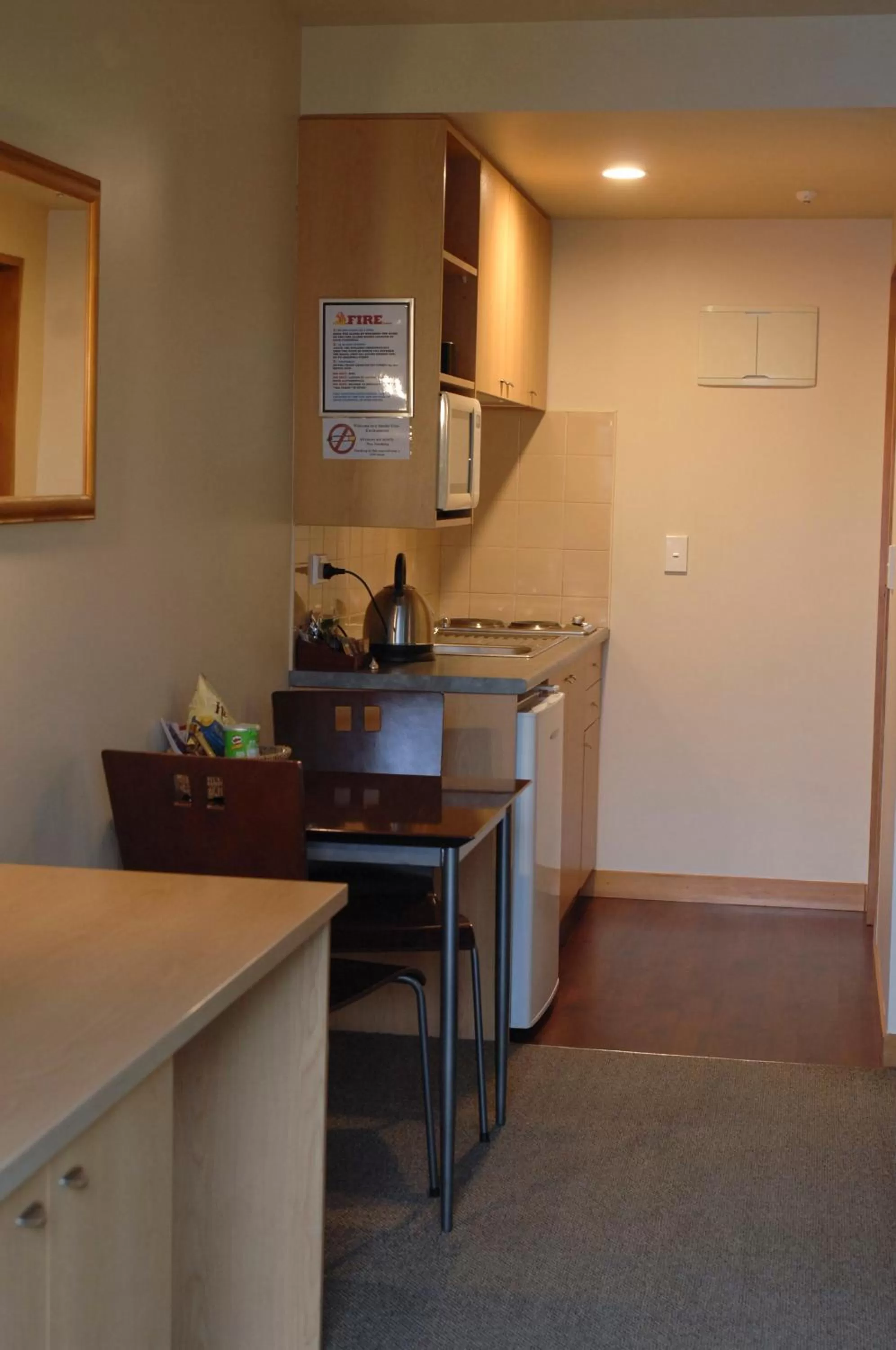 Kitchen/Kitchenette in 295 on Tay Motel