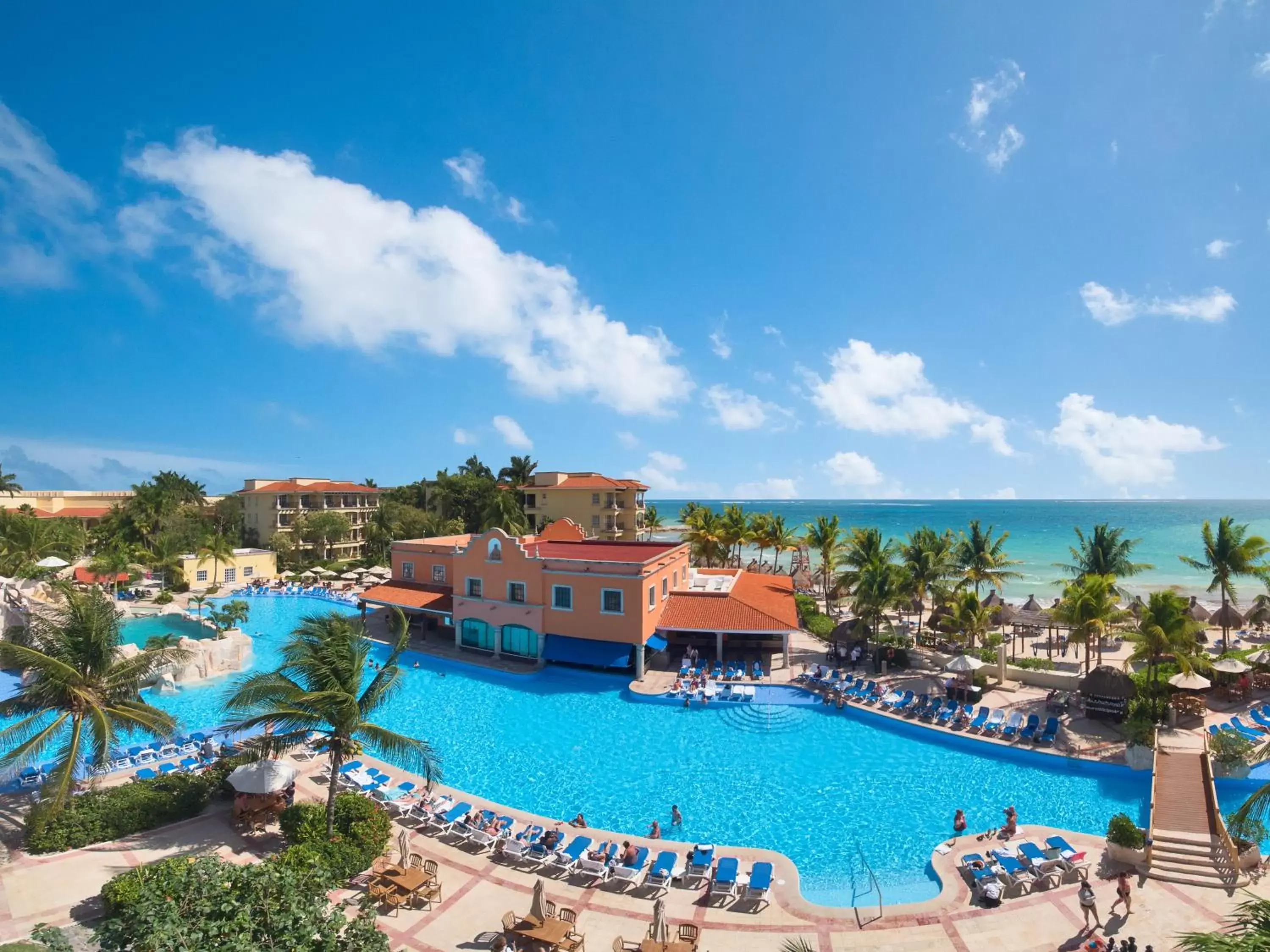 Pool View in Hotel Marina El Cid Spa & Beach Resort - All Inclusive