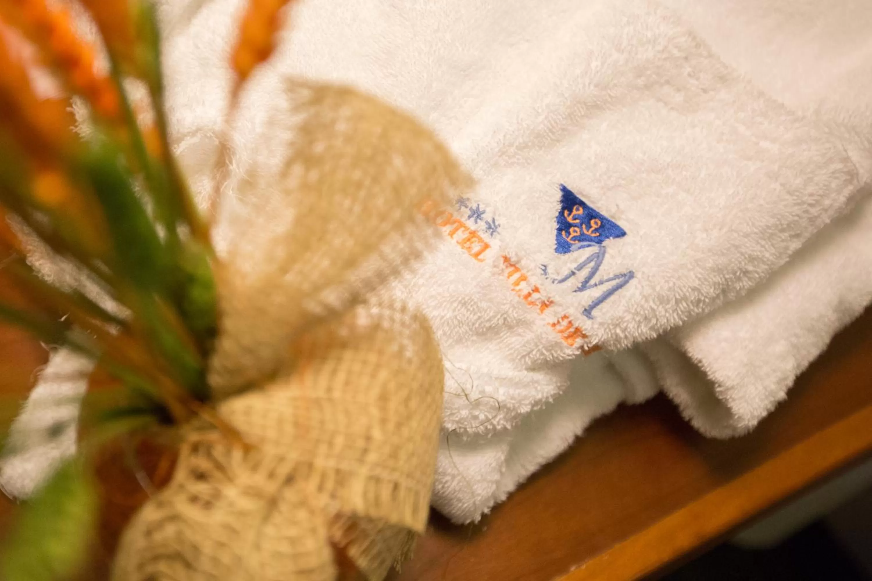 Decorative detail, Bed in Hotel Villa de Marin