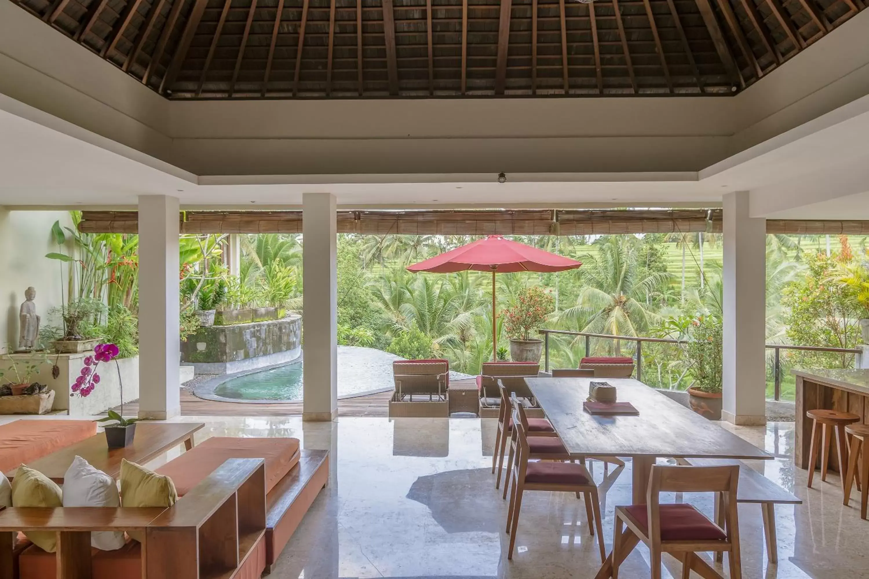 Living room in Puri Sebali Resort