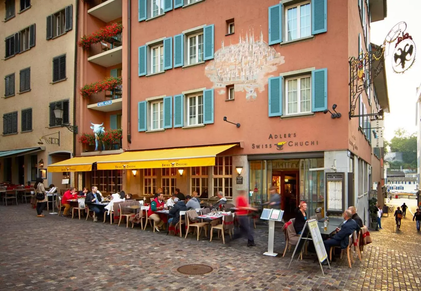 Restaurant/Places to Eat in Hotel Adler Zürich