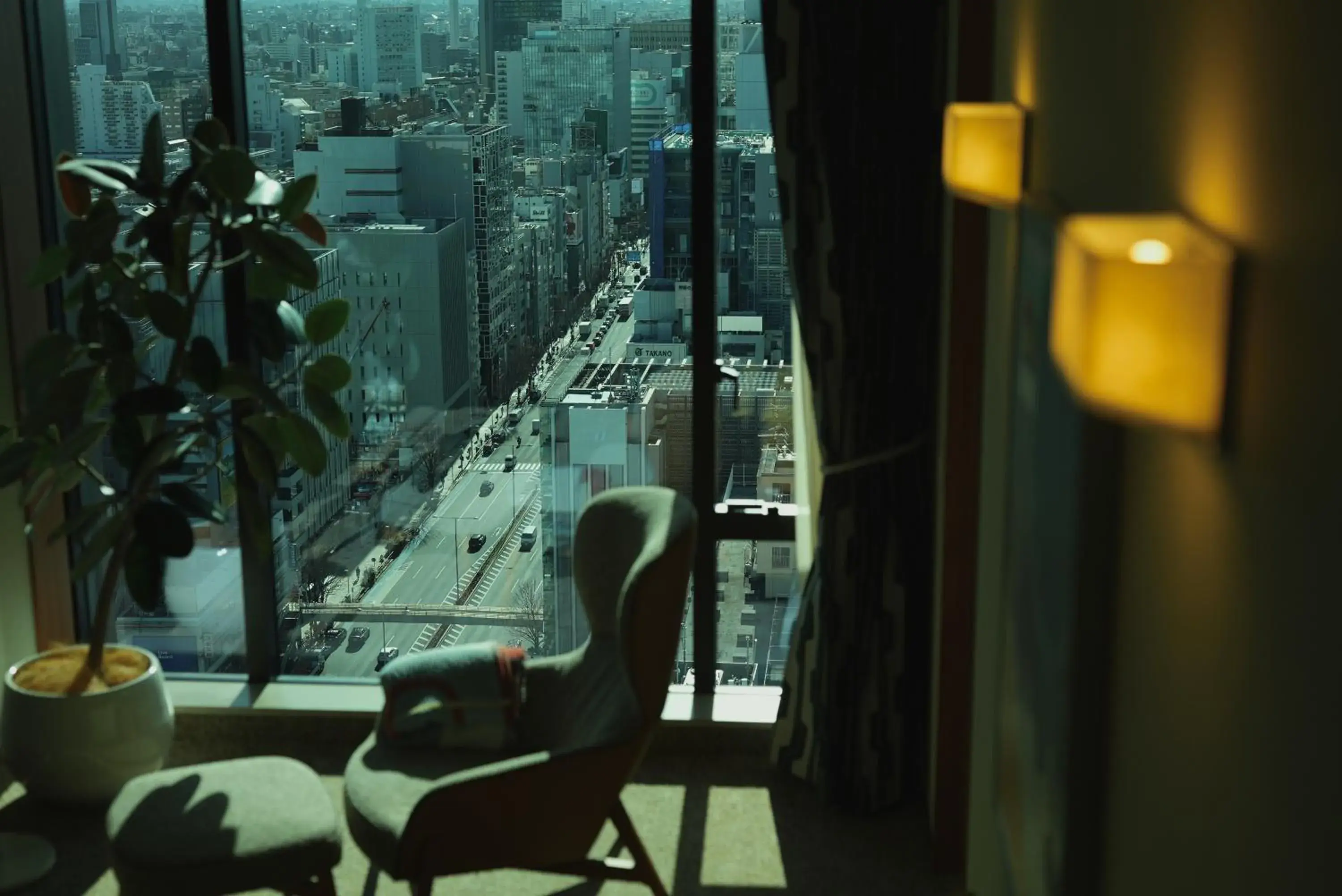 City view in THE AOYAMA GRAND HOTEL
