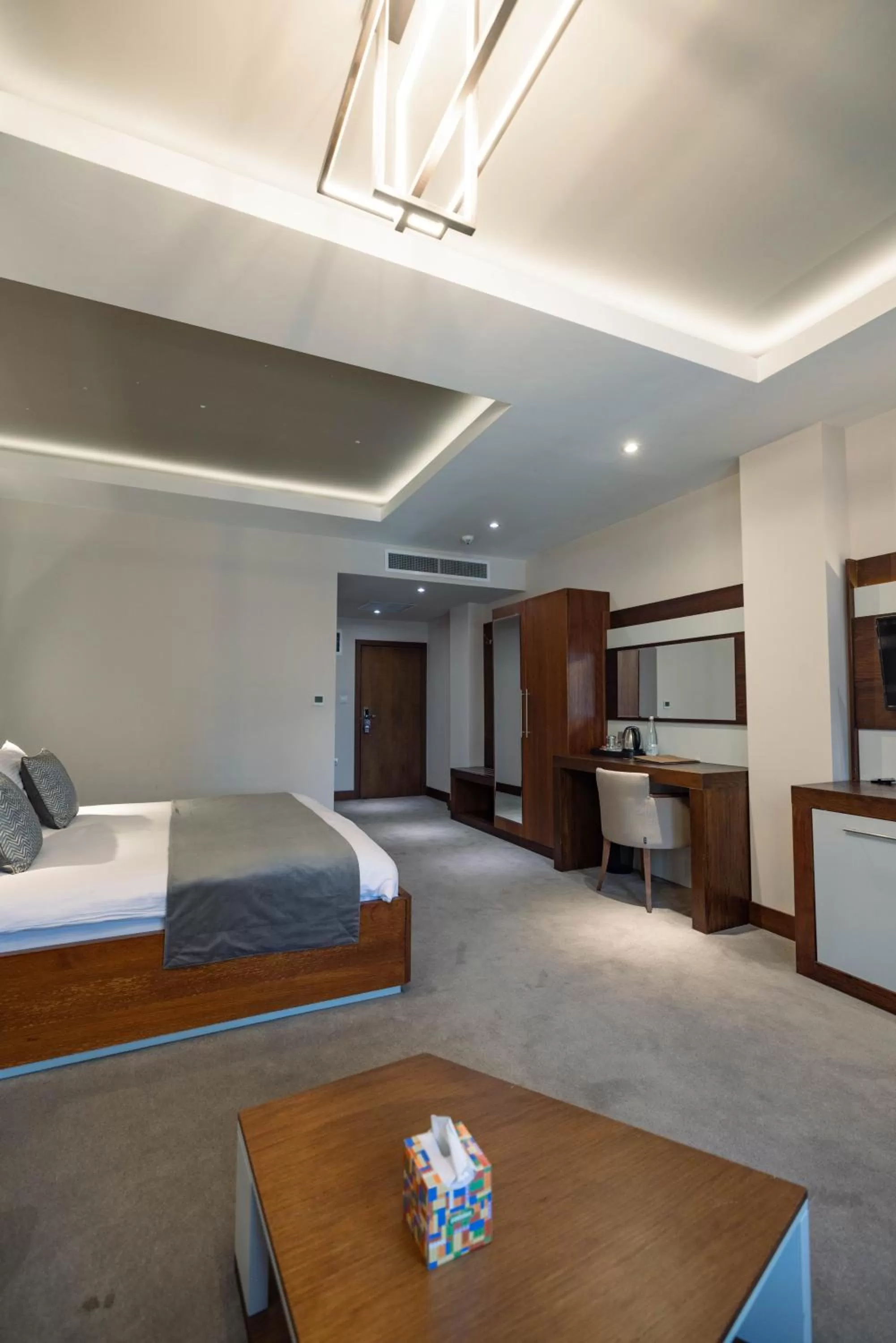 Bed in Hotel Prishtina