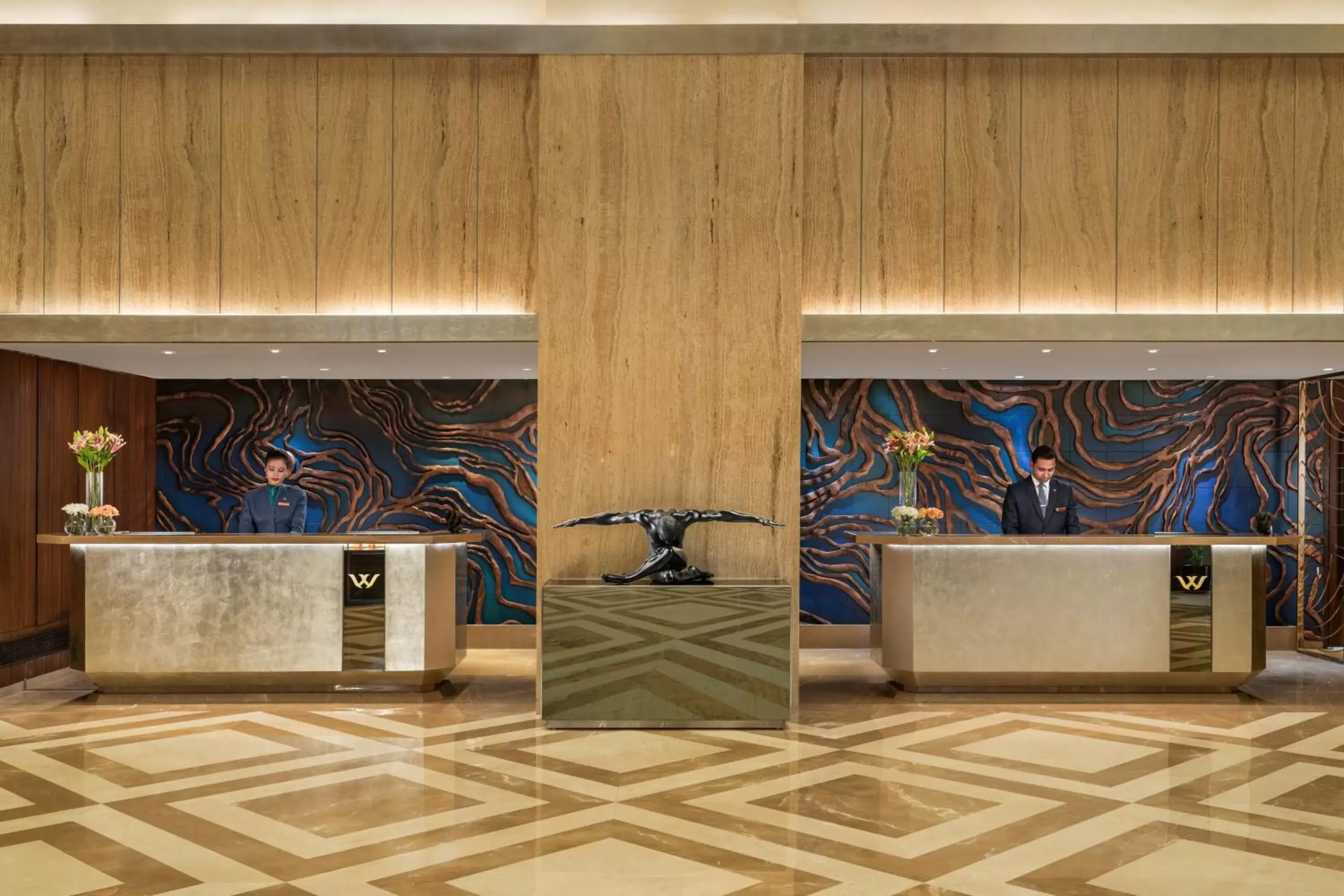 Lobby or reception in WOW Crest, Indore - IHCL SeleQtions Lobby or reception in WOW Crest, Indore - IHCL SeleQtions