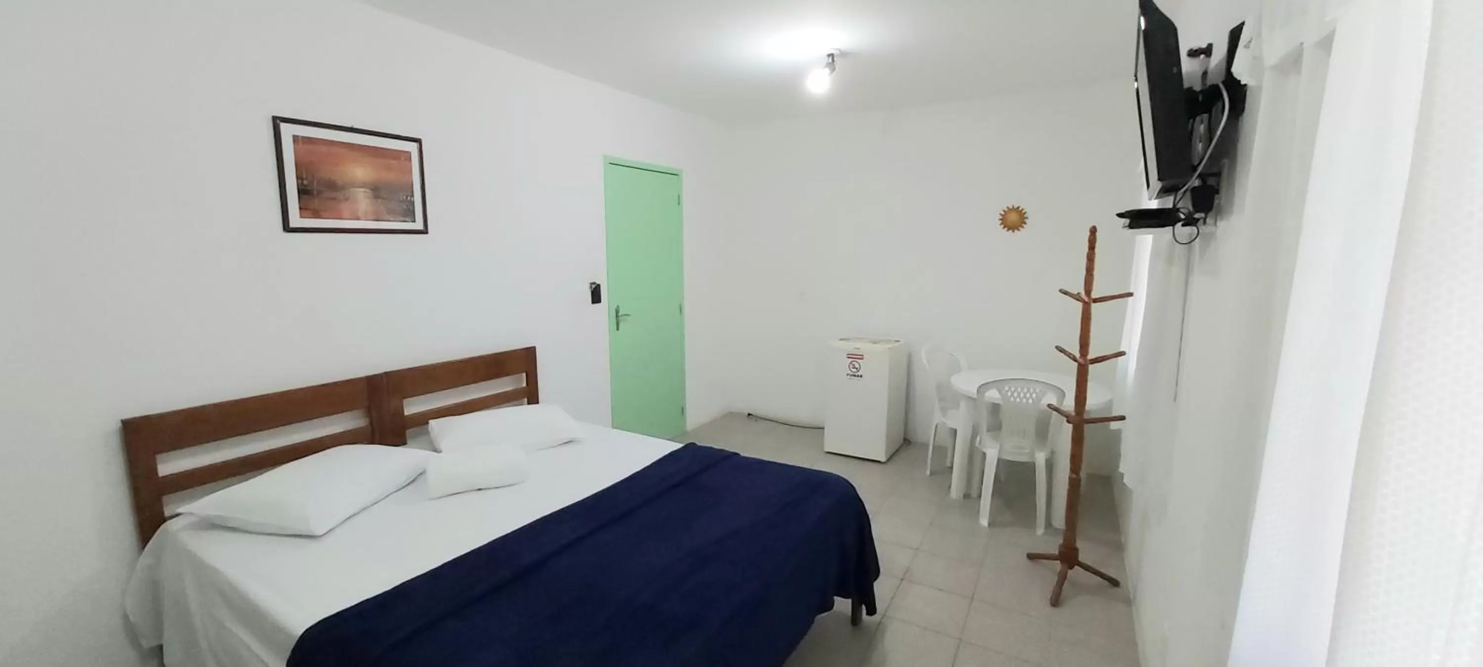 Bed in Pousada Milani