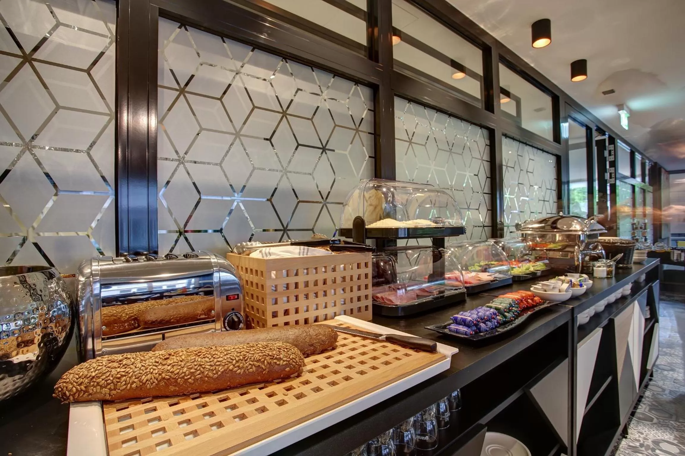 Buffet breakfast in Vienna House Easy by Wyndham Dortmund City