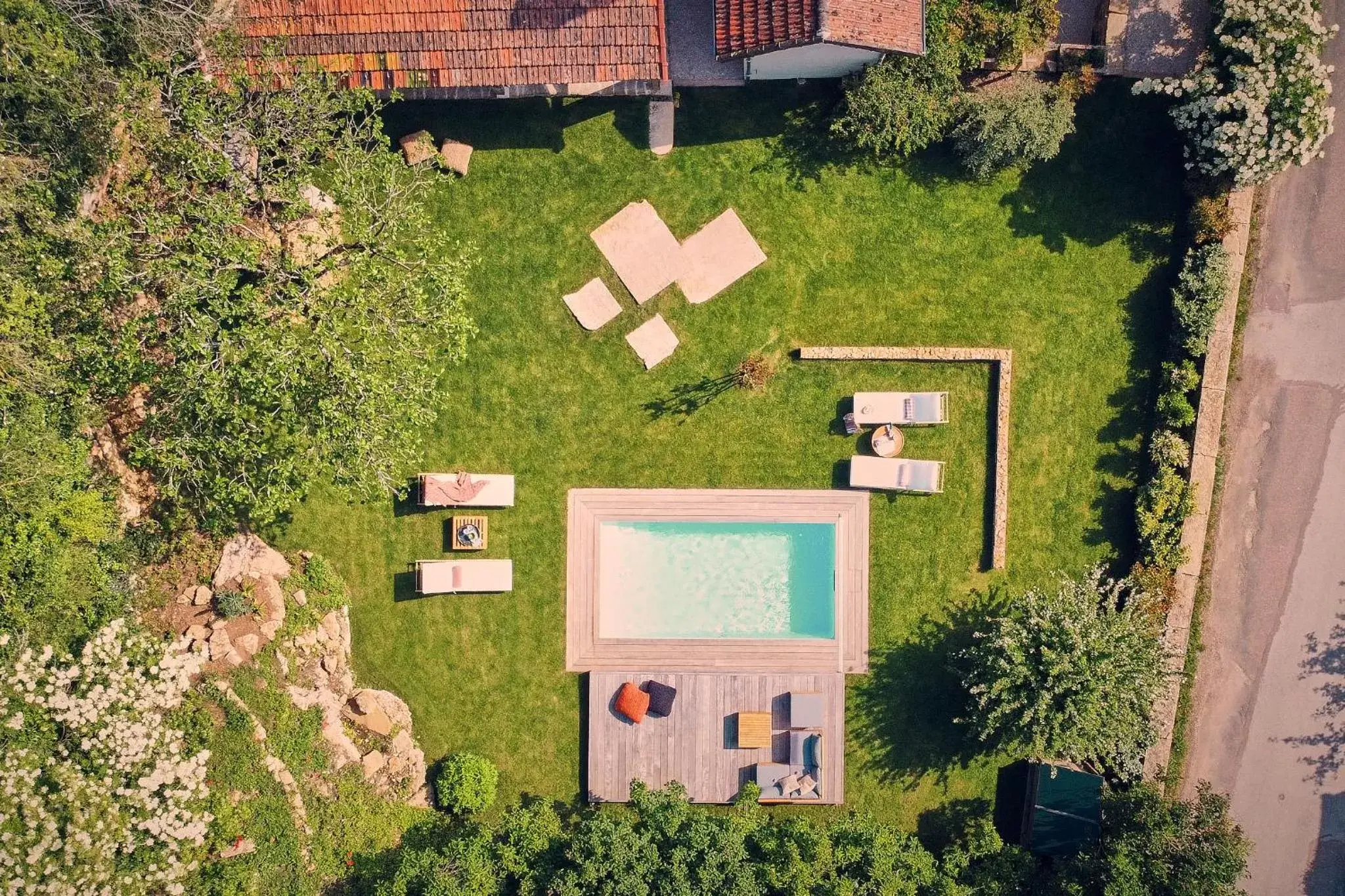 Bird's eye view, Bird's-eye View in VILLA FIGUE BLANCHE