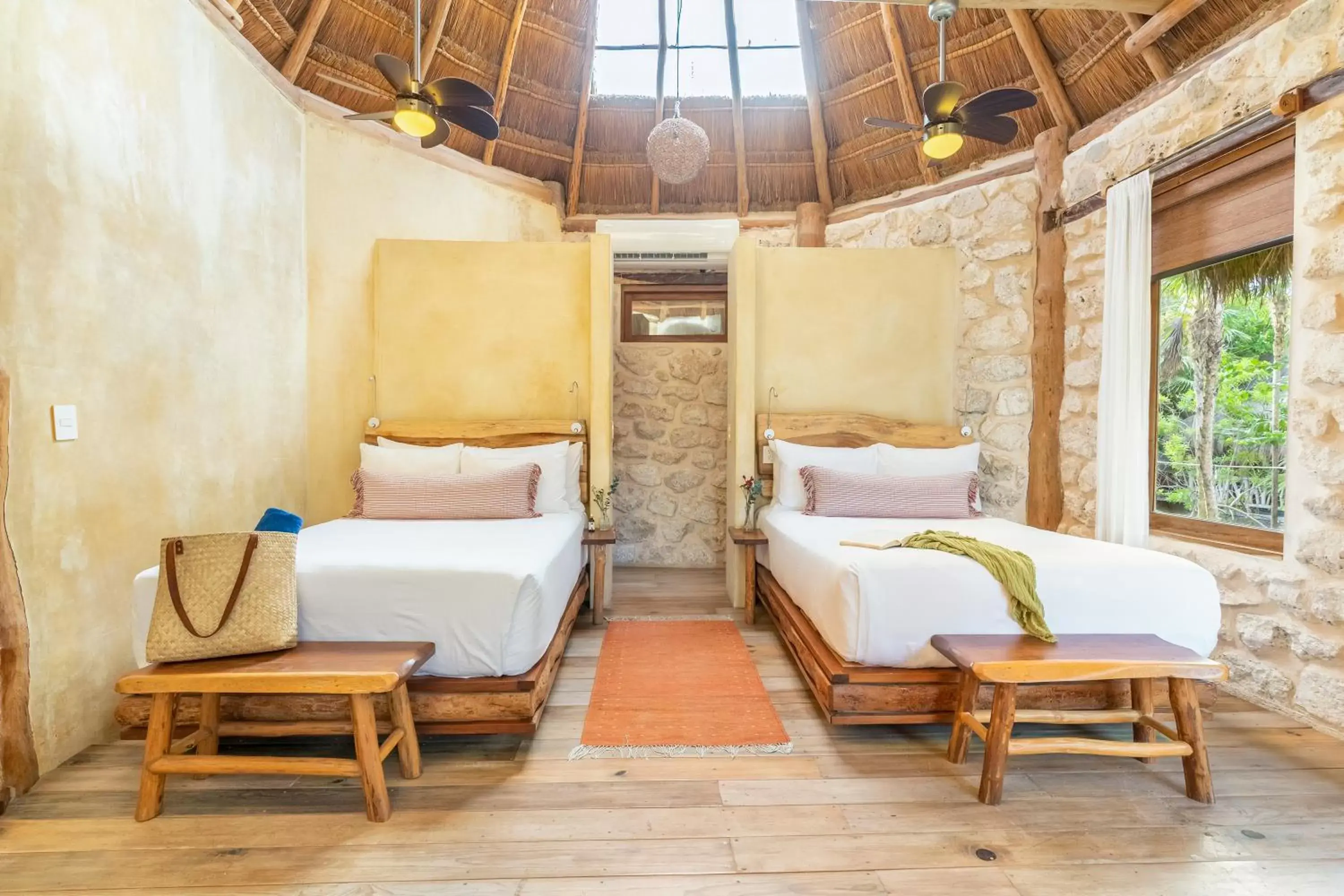 Bed in Alaya Tulum