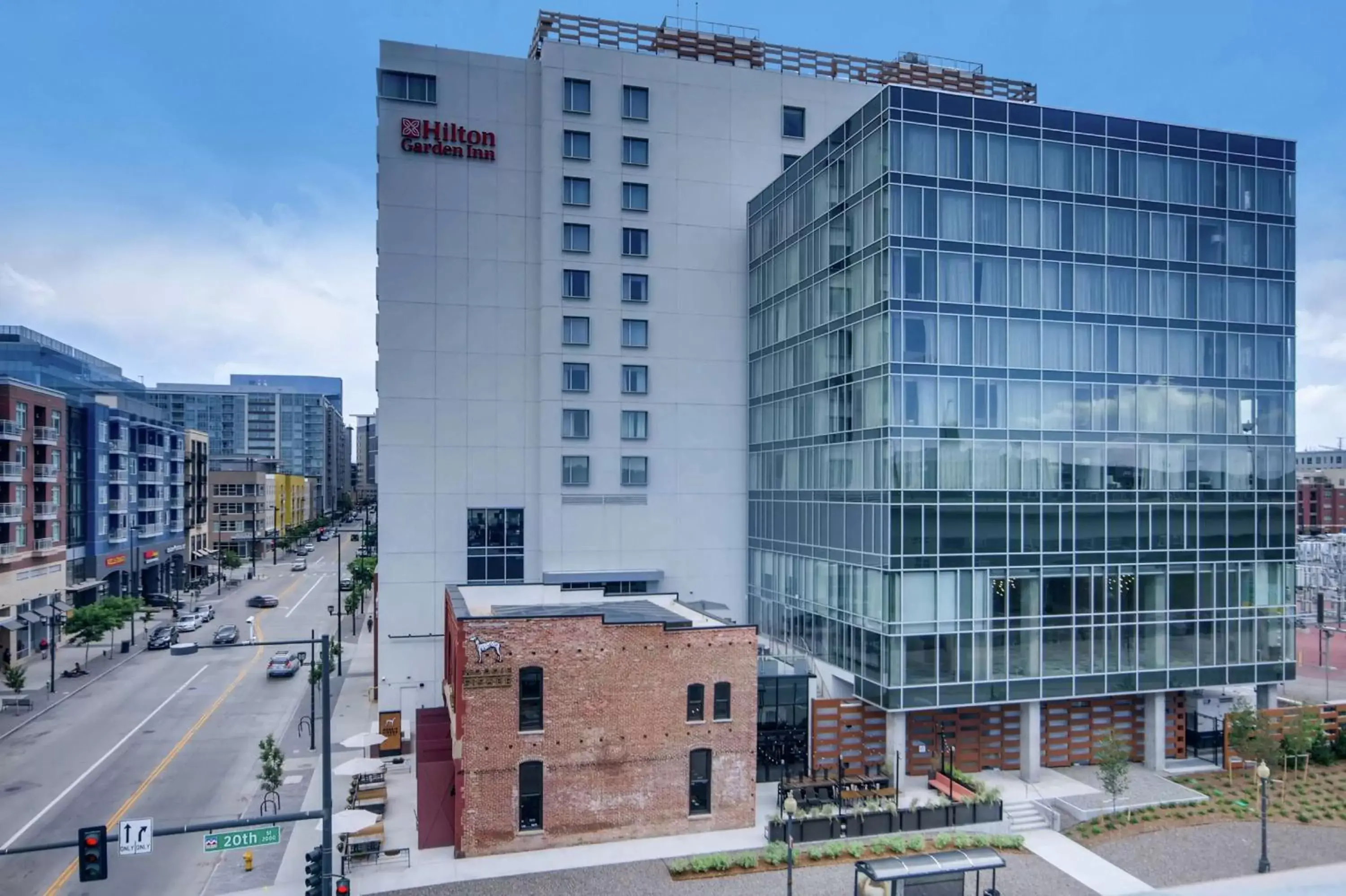 Property building in Hilton Garden Inn Denver Union Station Property building in Hilton Garden Inn Denver Union Station