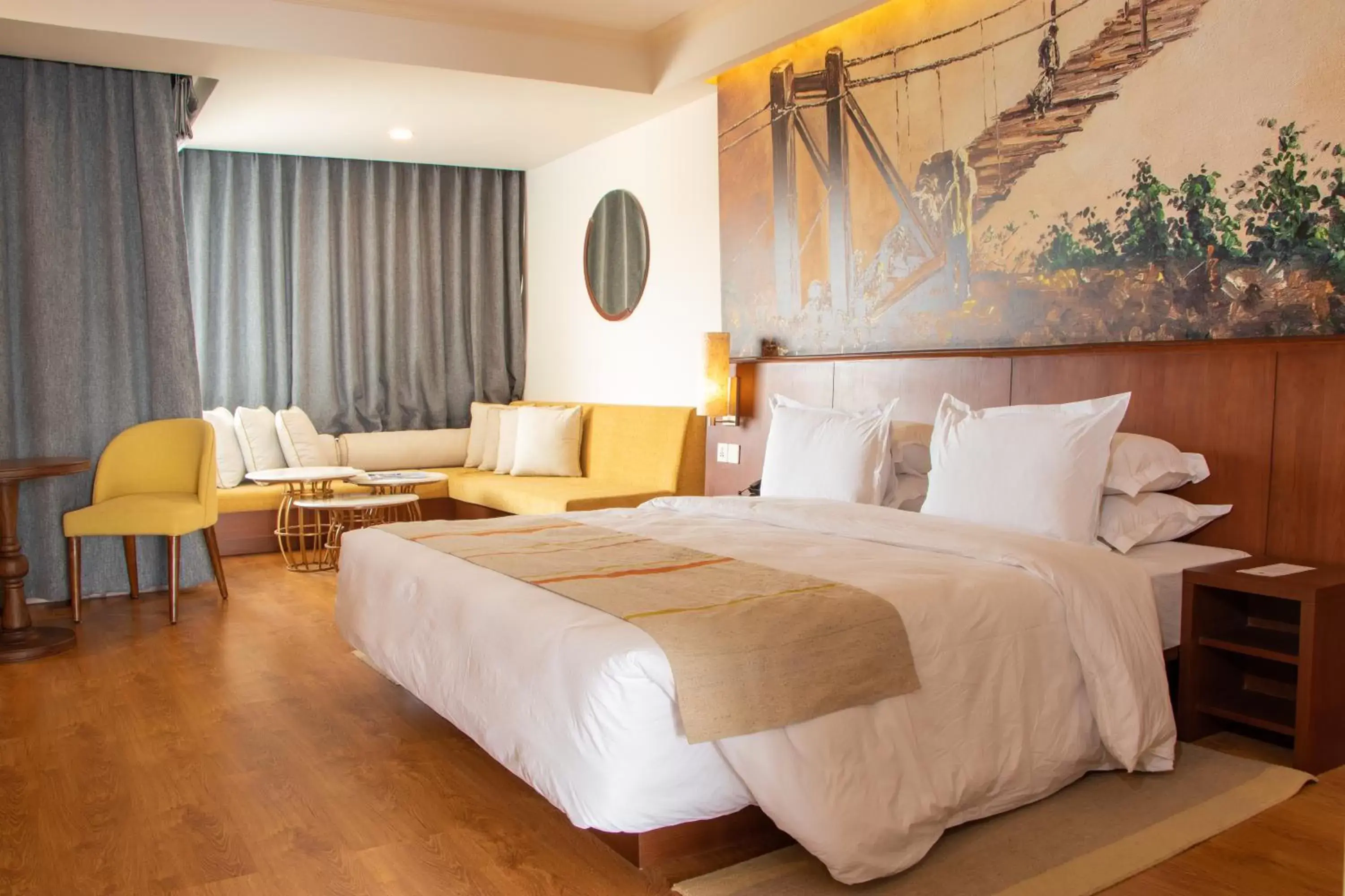 Bed in Hotel Annapurna View Sarangkot Bed in Hotel Annapurna View Sarangkot