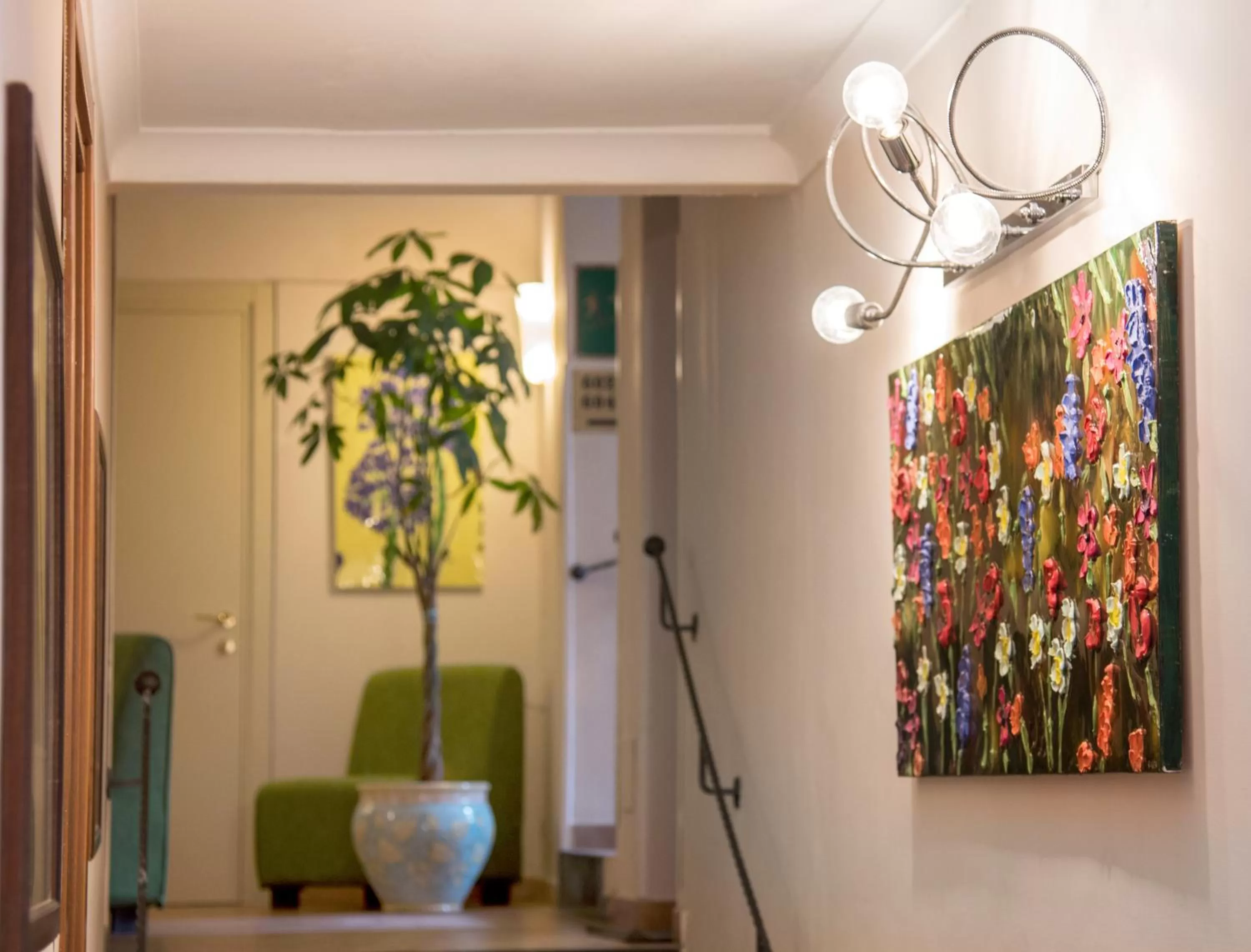 Lobby or reception in Hotel Tourist