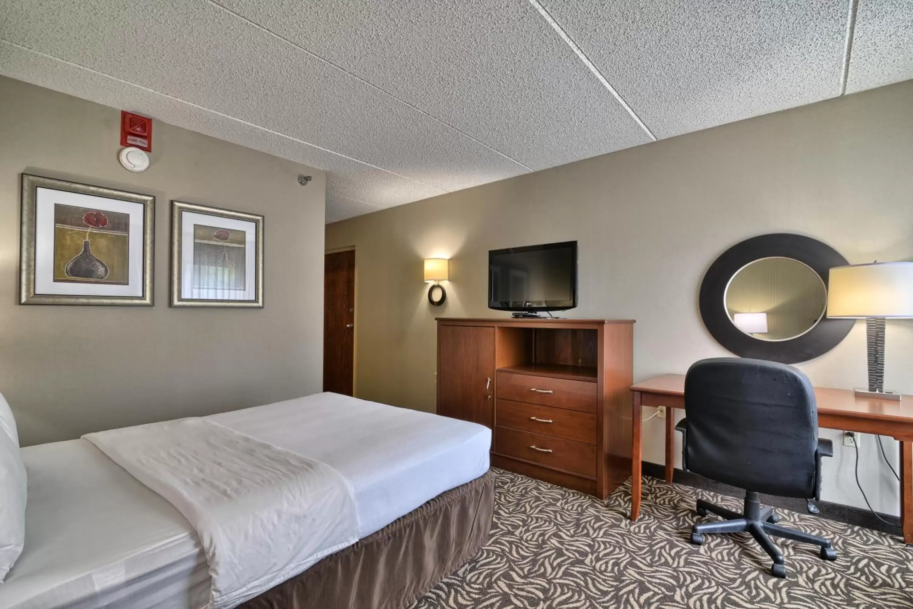 Bed in Clarion Inn & Suites - University Area