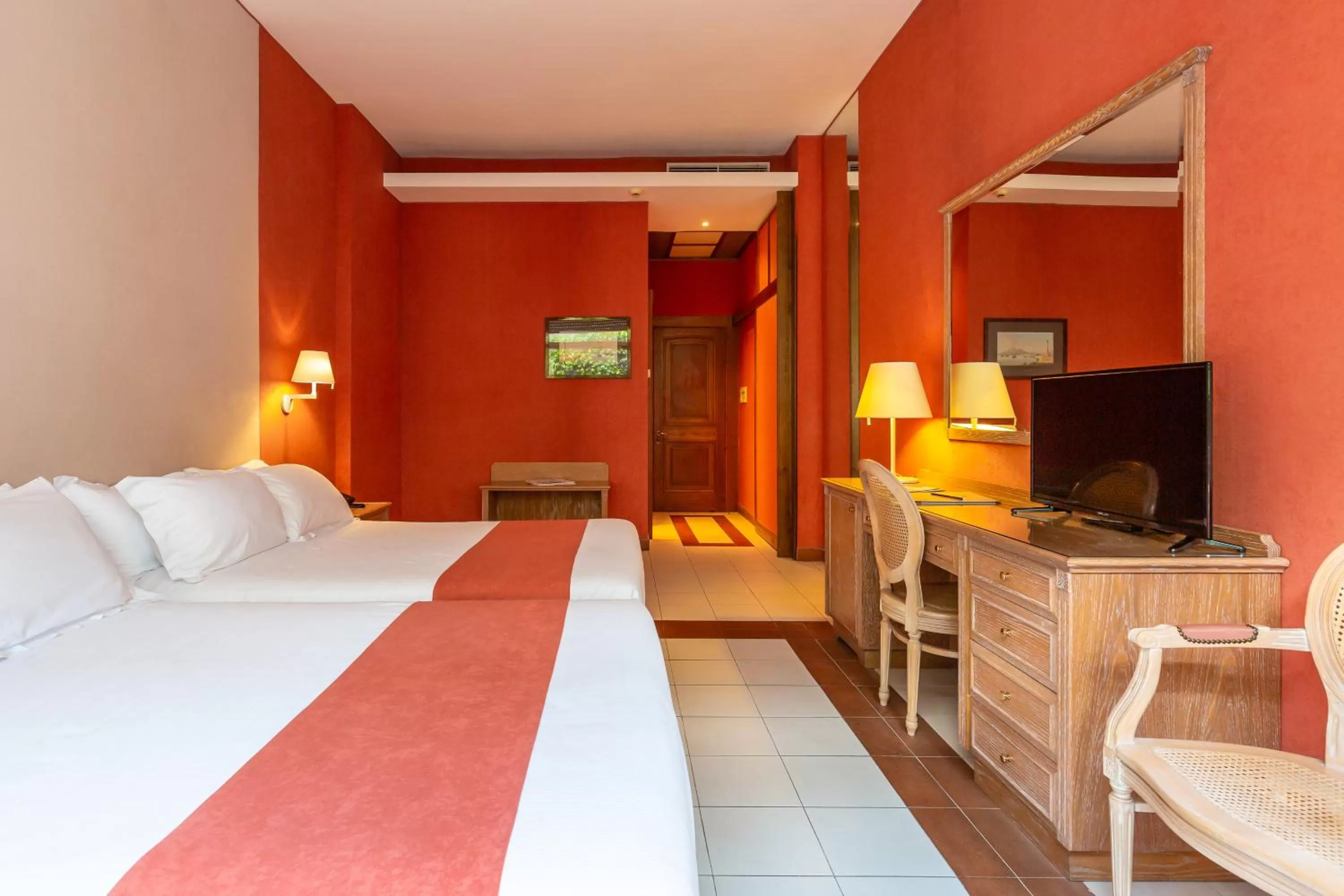 Bed in Culture Hotel Villa Capodimonte