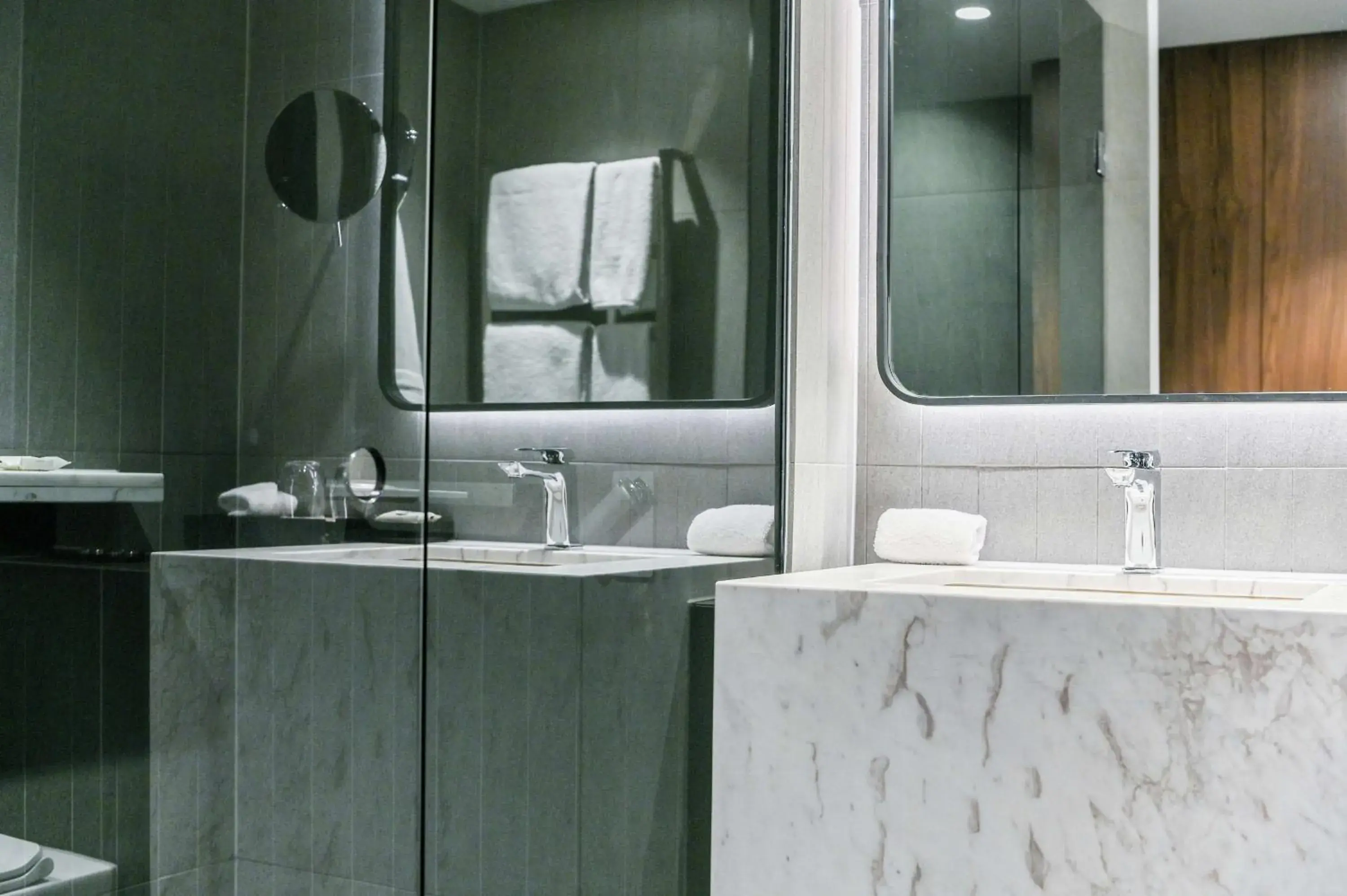 Bathroom in West Hotel Sydney, Curio Collection by Hilton