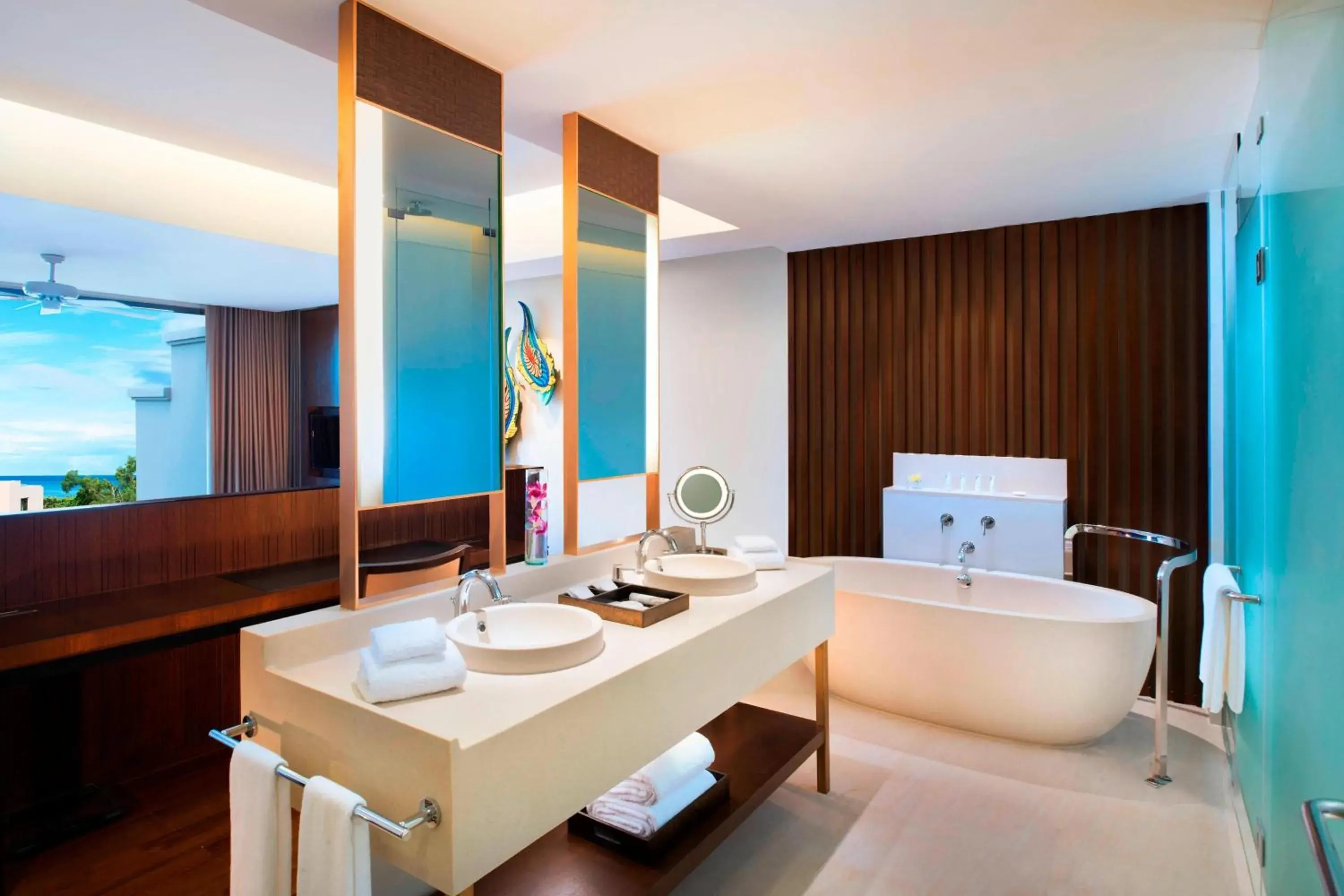 Bathroom in Vana Belle, A Luxury Collection Resort, Koh Samui